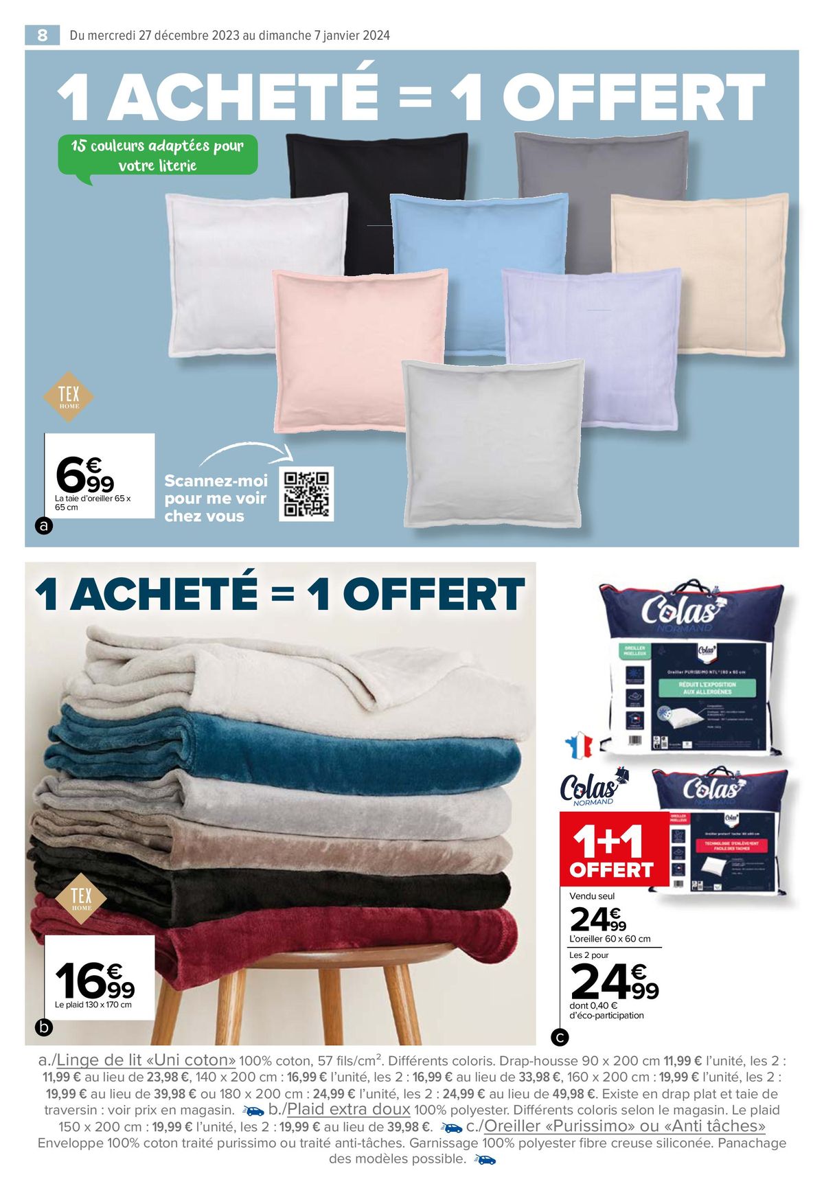 Catalogue  Le Blanc Les petits prix à collectionner, page 00010