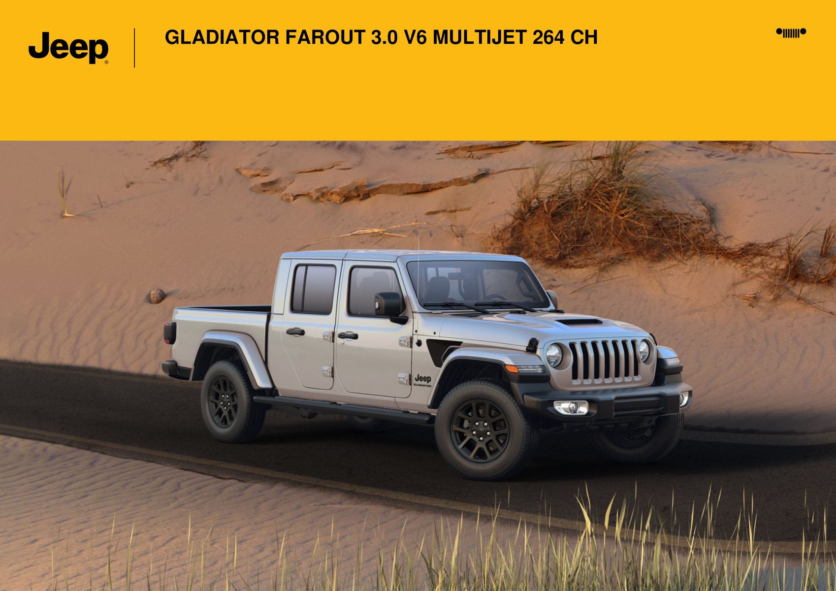 Catalogue GLADIATOR FAROUT 3.0 V6 MULTIJET 264 CH'', page 00001