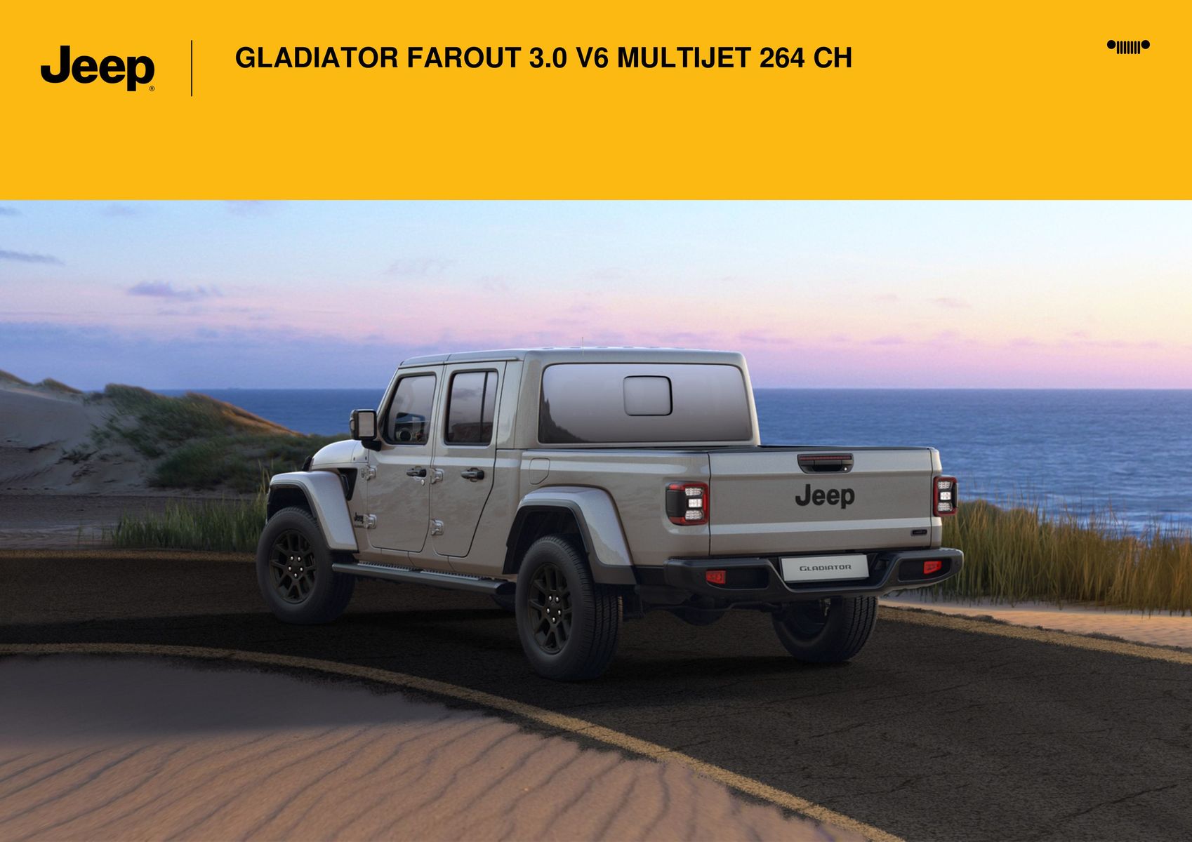 Catalogue GLADIATOR FAROUT 3.0 V6 MULTIJET 264 CH'', page 00012