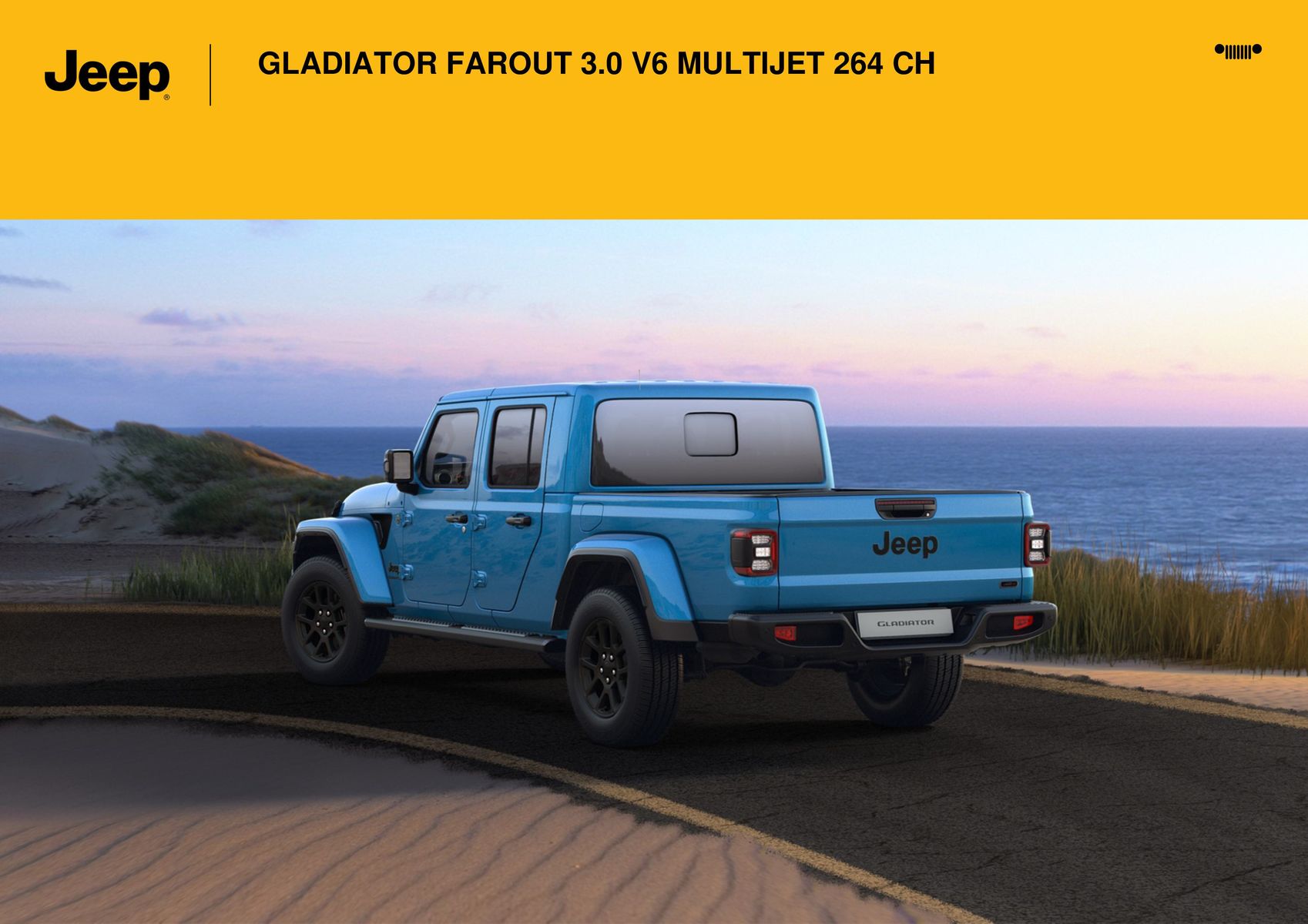 Catalogue GLADIATOR FAROUT 3.0 V6 MULTIJET 264 CH-, page 00012
