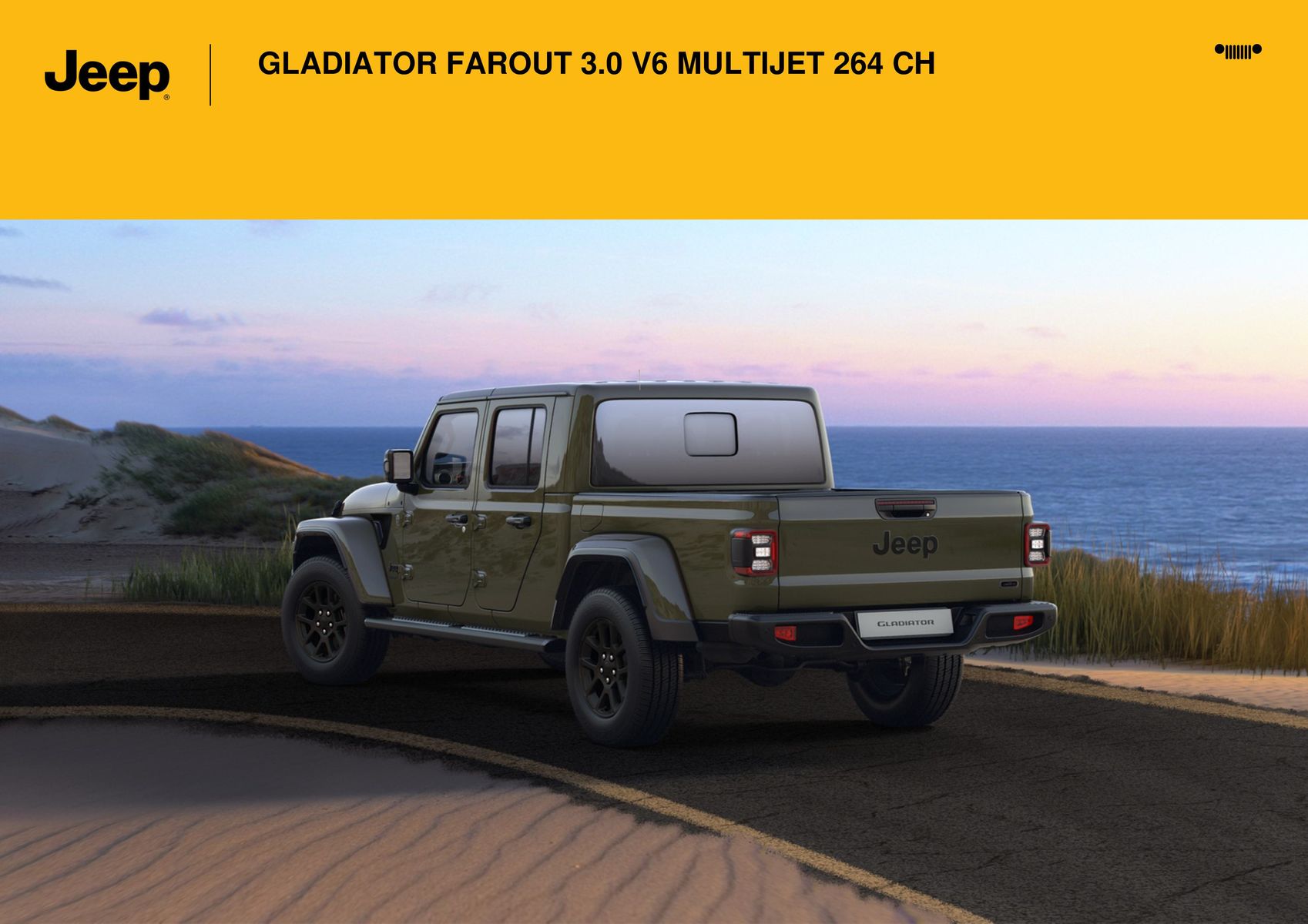 Catalogue GLADIATOR FAROUT 3.0 V6 MULTIJET 264 CH!, page 00012
