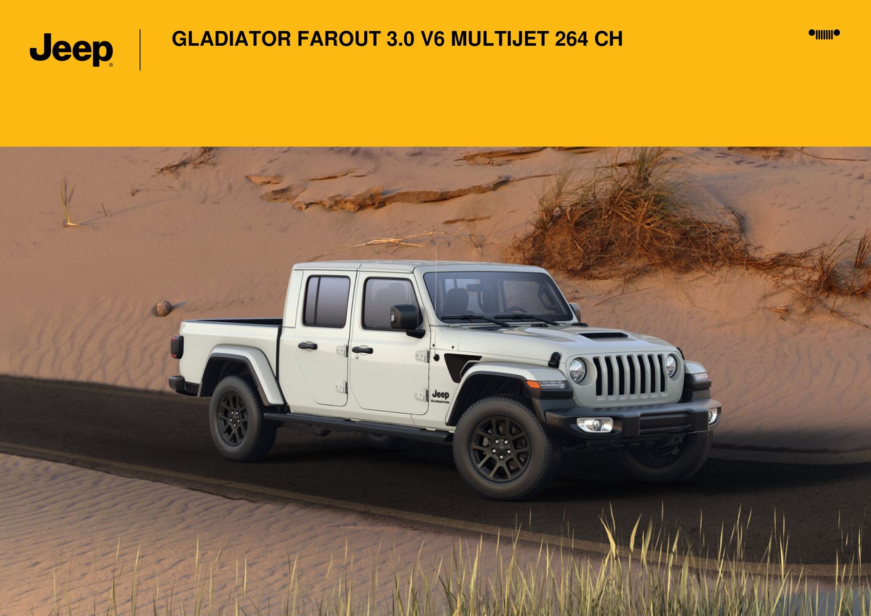 Catalogue GLADIATOR FAROUT 3.0 V6 MULTIJET 264 CH, page 00001