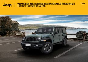 Catalogue Jeep à Villeneuve-d'Ascq | WRANGLER 4XE HYBRIDE RECHARGEABLE RUBICON 2.0 TURBO T4 380 CH BVA8 4XE_3 | 21/12/2023 - 31/08/2024