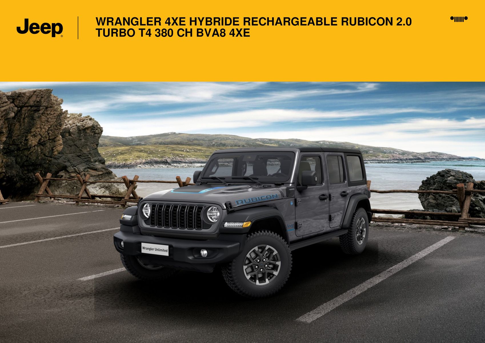 Catalogue WRANGLER 4XE HYBRIDE RECHARGEABLE RUBICON 2.0 TURBO T4 380 CH BVA8 4XE_2, page 00001