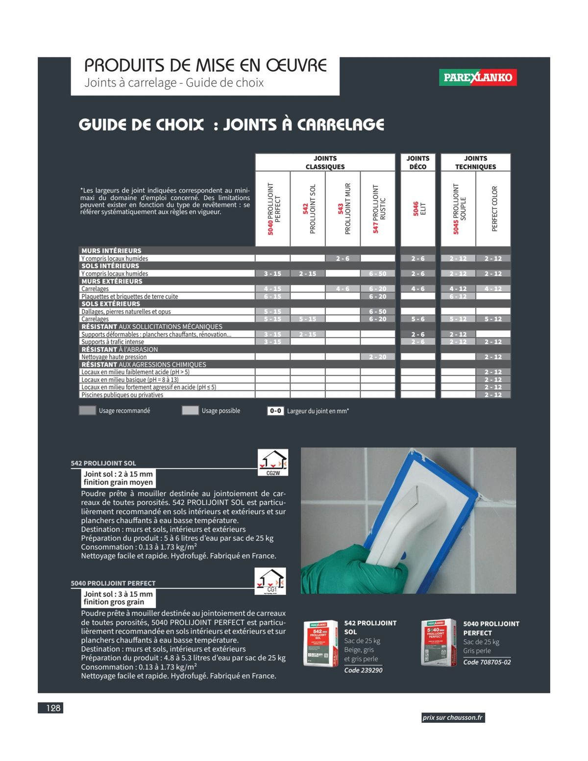 Catalogue Catalogue Carrelage & Parquet 2023-2024., page 00130