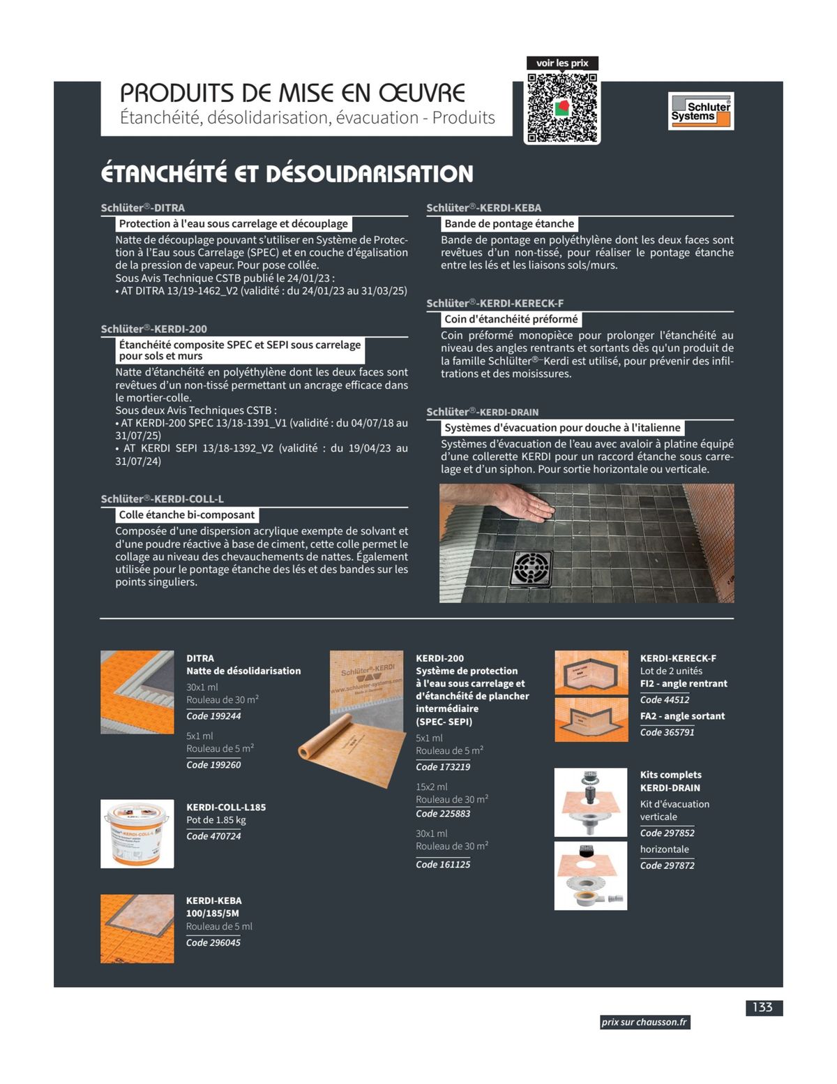 Catalogue Catalogue Carrelage & Parquet 2023-2024., page 00135