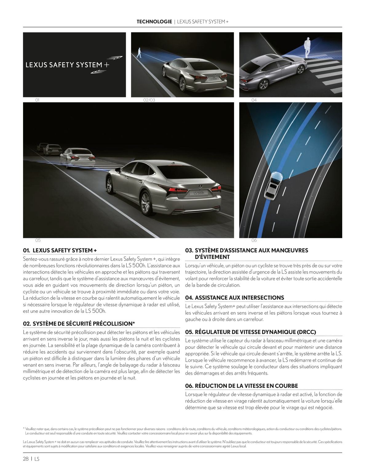Catalogue LS 500h Hybride auto-rechargeable, page 00028