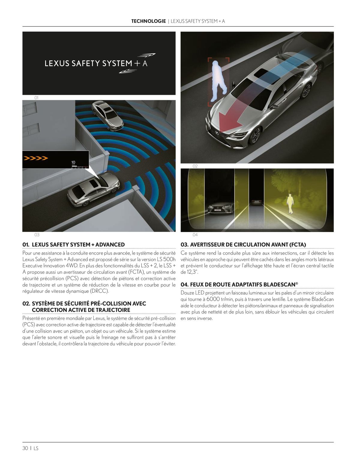 Catalogue LS 500h Hybride auto-rechargeable, page 00030