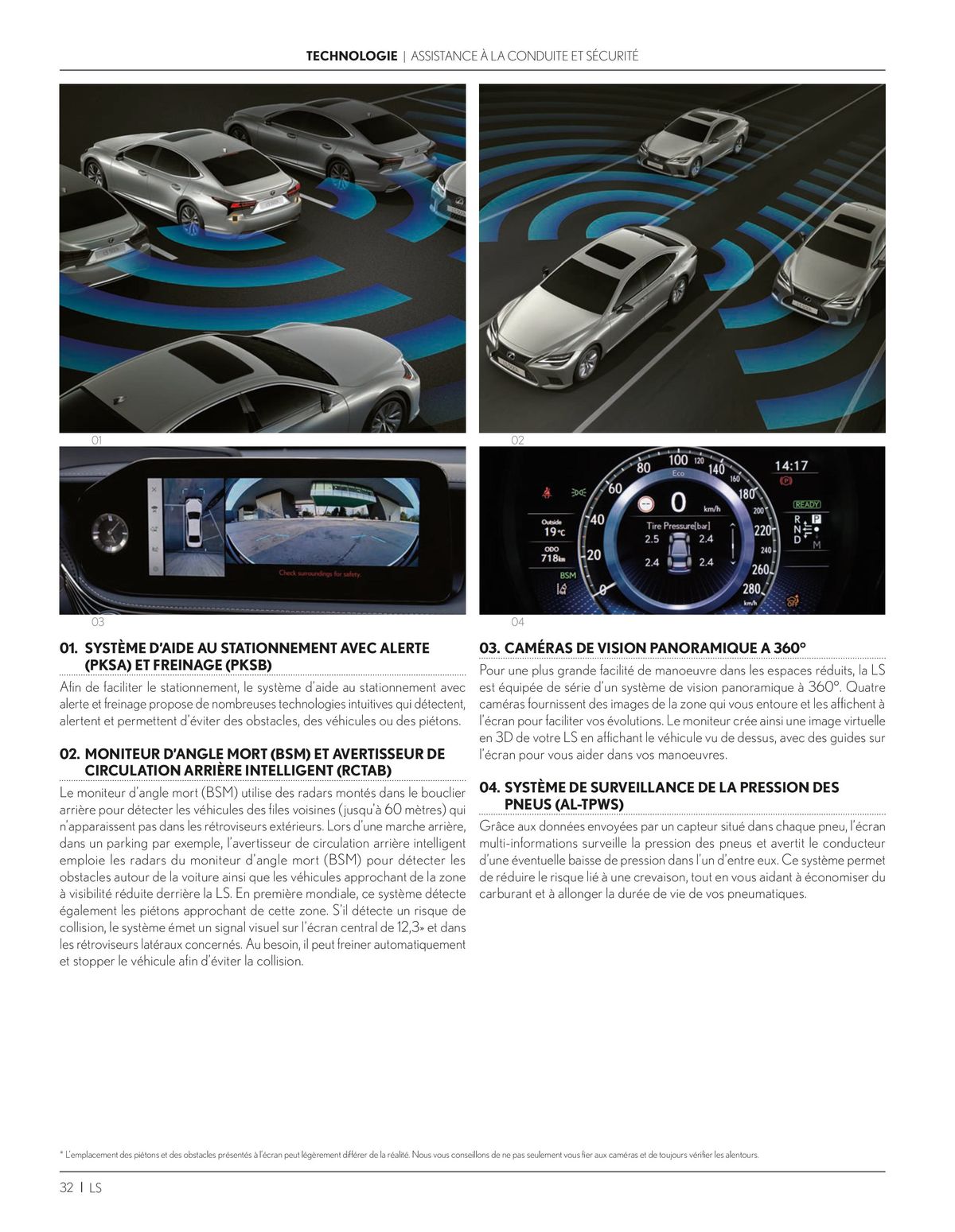 Catalogue LS 500h Hybride auto-rechargeable, page 00032