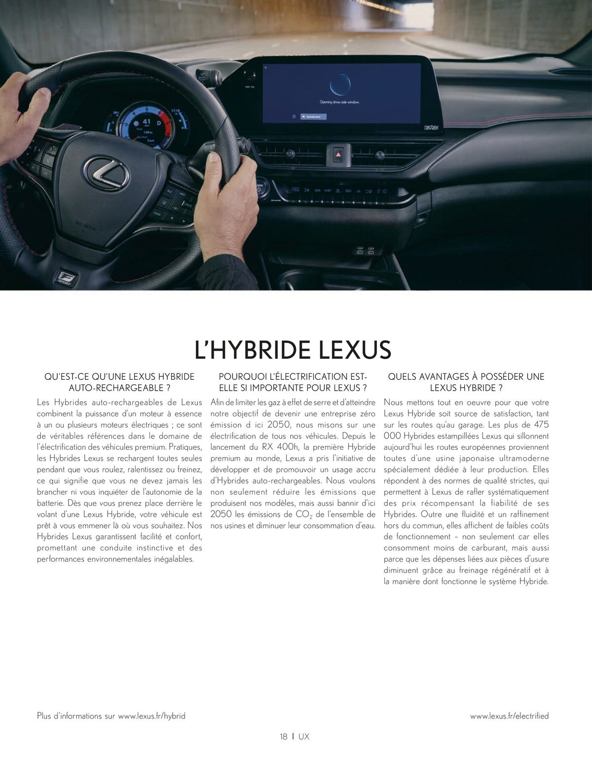 Catalogue NOUVEL UX 250h, page 00018