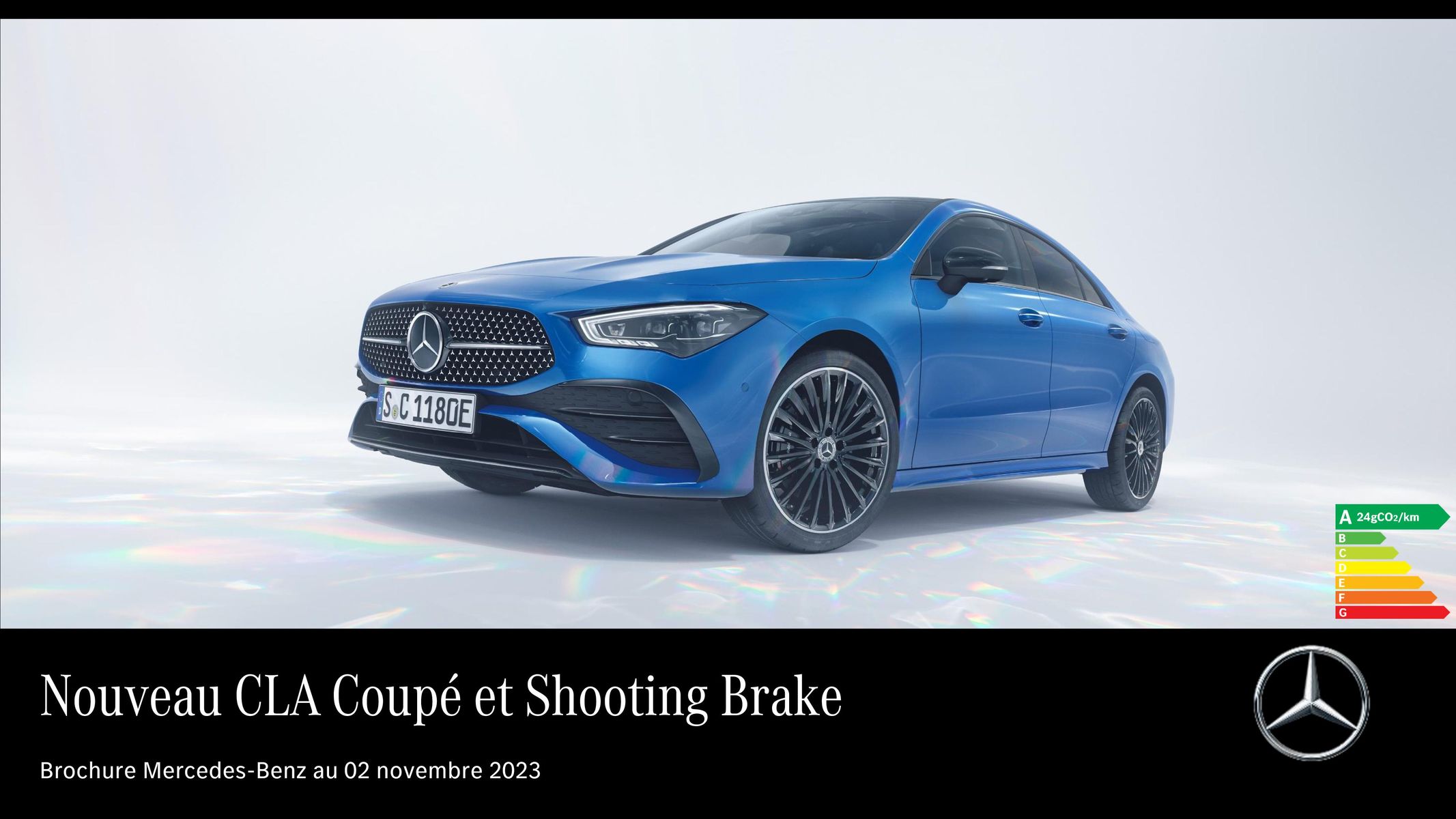 Catalogue Nouveau CLA Coupé et Shooting Brake, page 00001