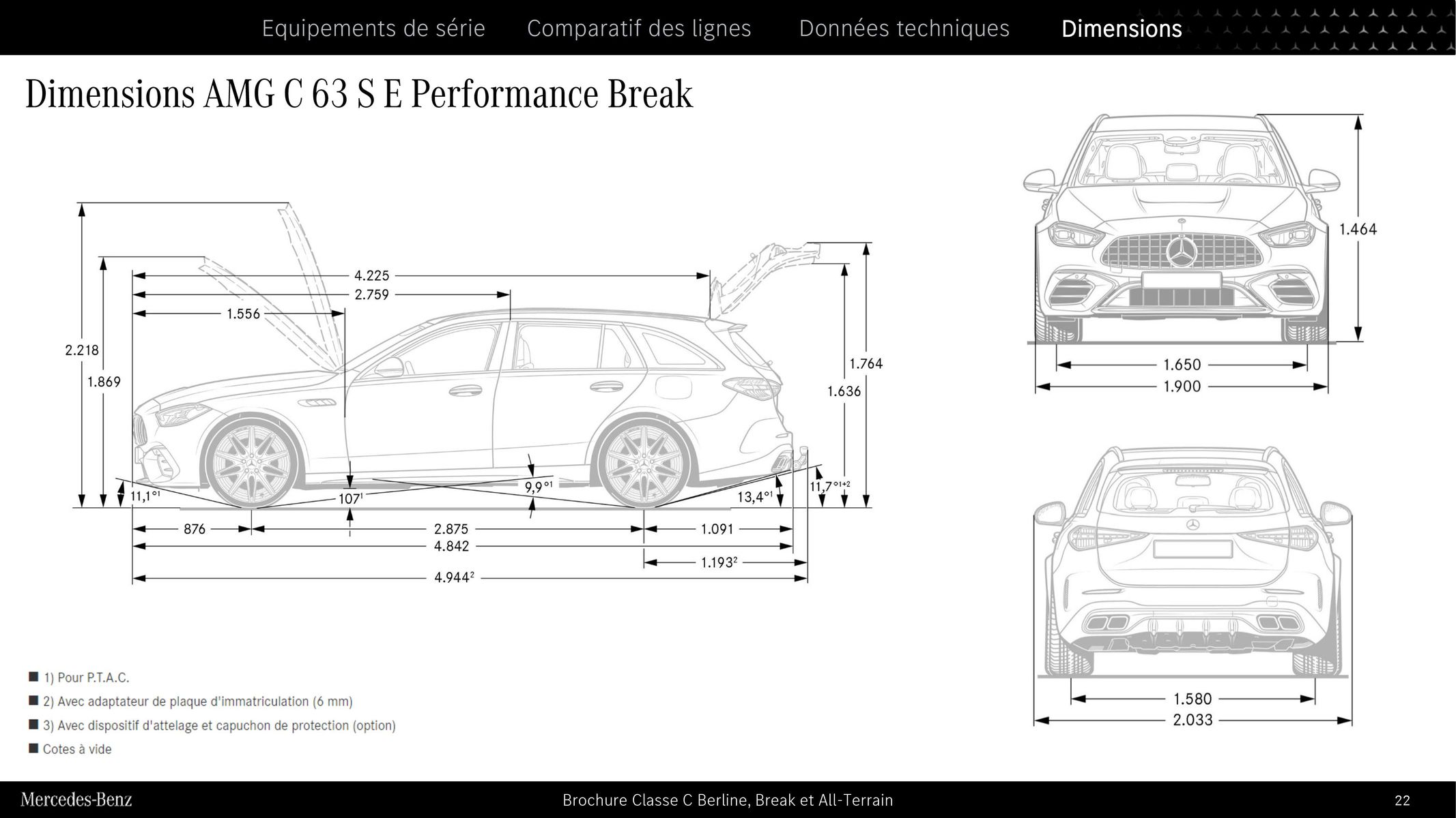 Catalogue Classe C Berline, Break et All-Terrain , page 00022