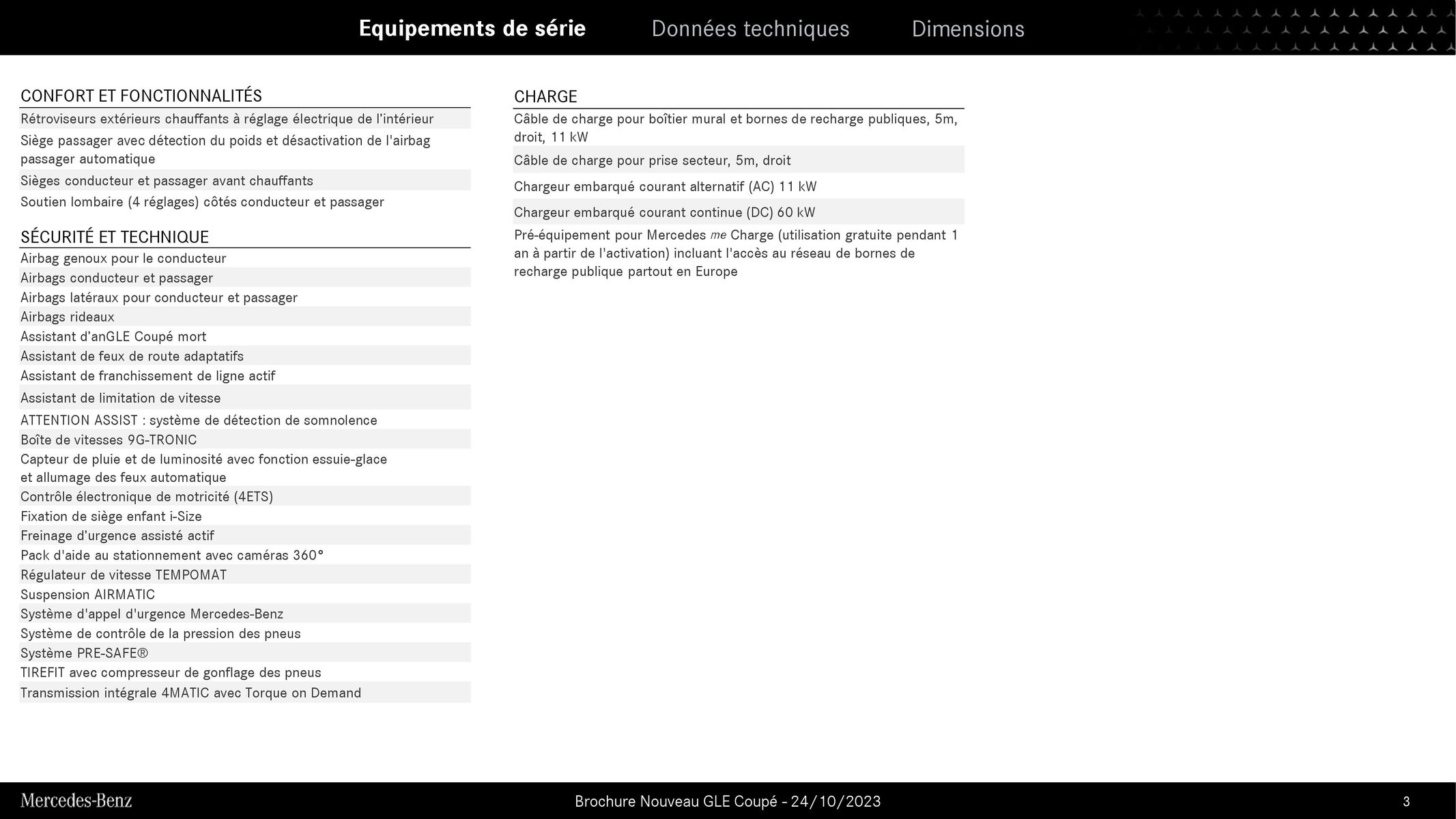Catalogue Nouveau GLE Coupé, page 00003