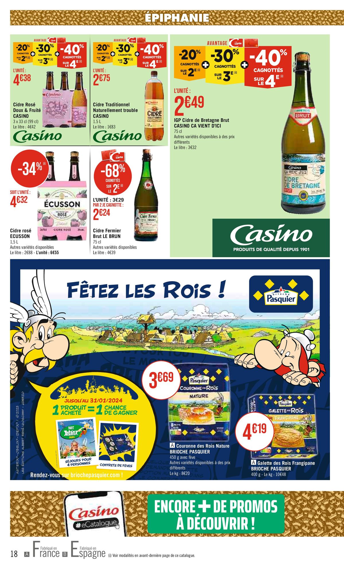 Catalogue Il était une fois les fêtes et leurs très bons plans !, page 00018