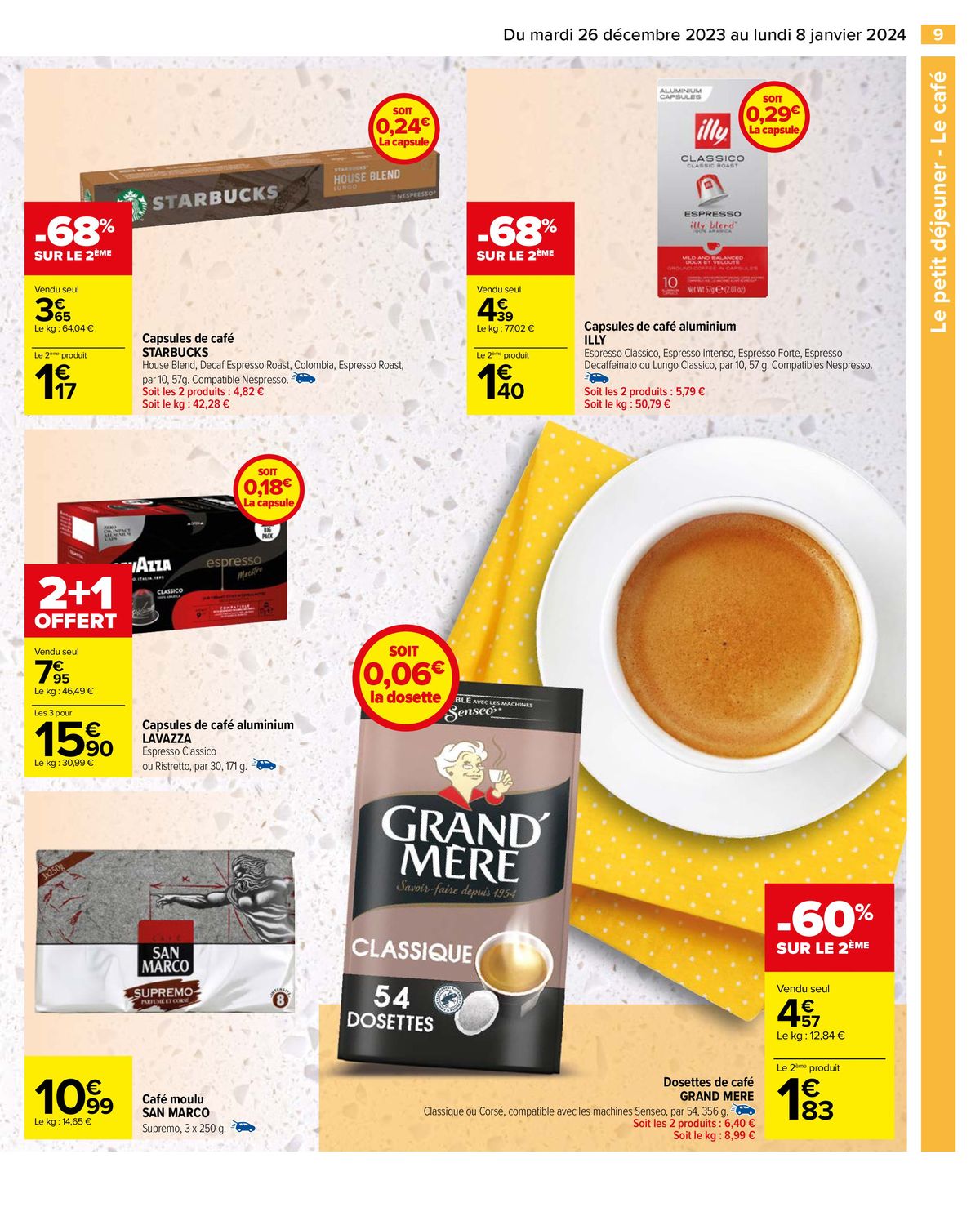 Catalogue 70% D'ECONOMIES, PETIT DEJEUNER GOURMAND, page 00011