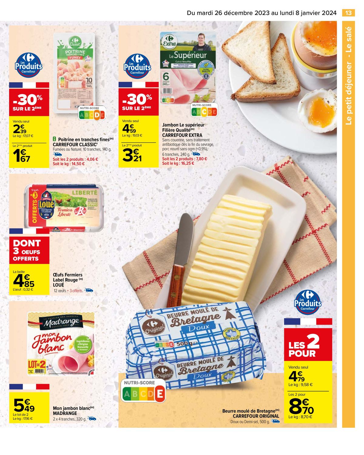 Catalogue 70% D'ECONOMIES, PETIT DEJEUNER GOURMAND, page 00015