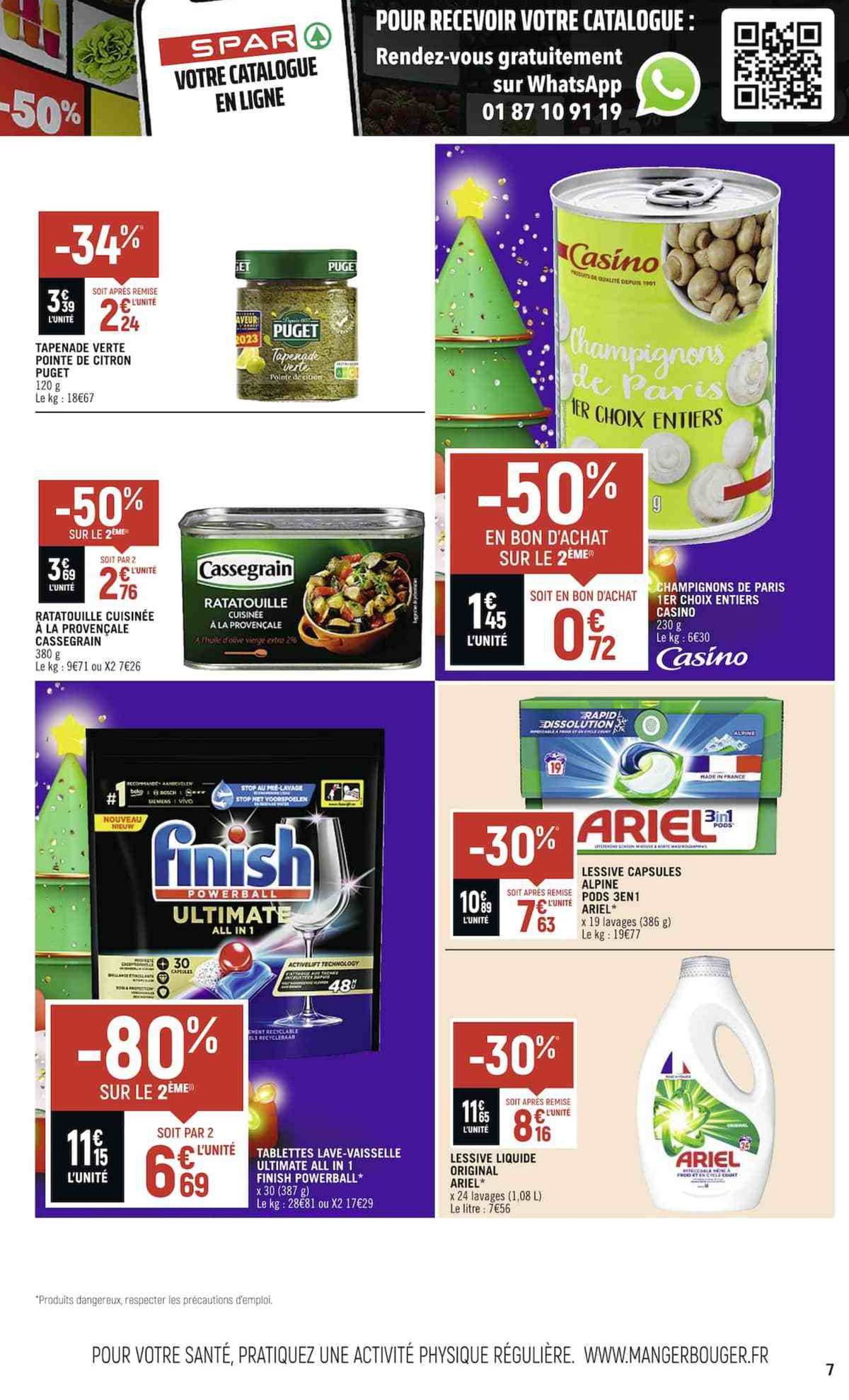 Catalogue SPAR ICI LES BONS PLANS POUR LES FÊTES, page 00009