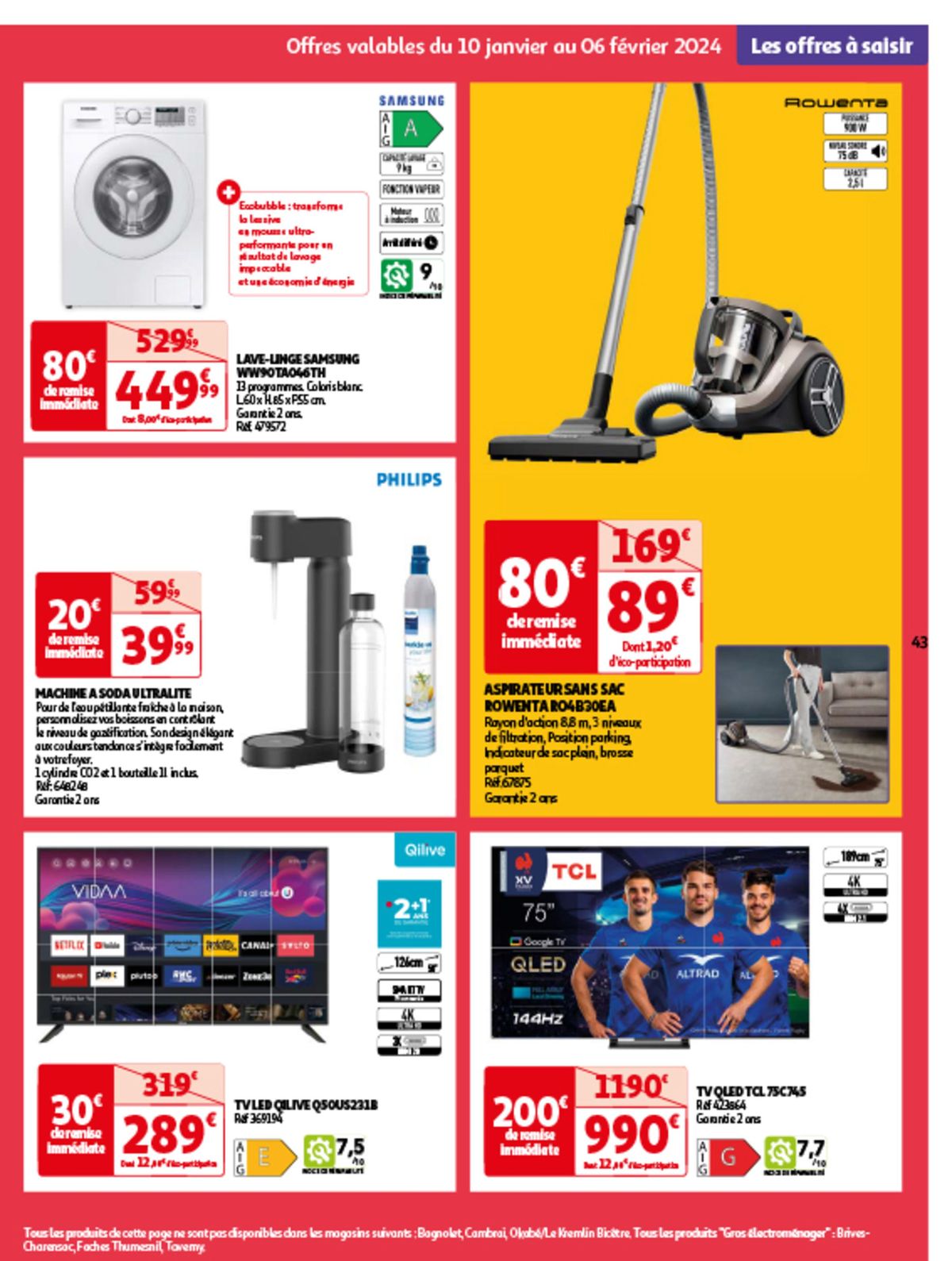 Catalogue Une semaine de promos à prix cassés !, page 00043