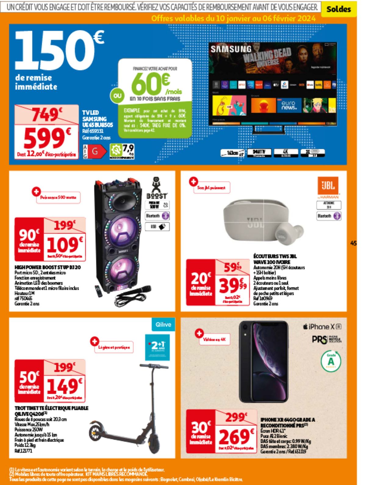 Catalogue Une semaine de promos à prix cassés !, page 00045