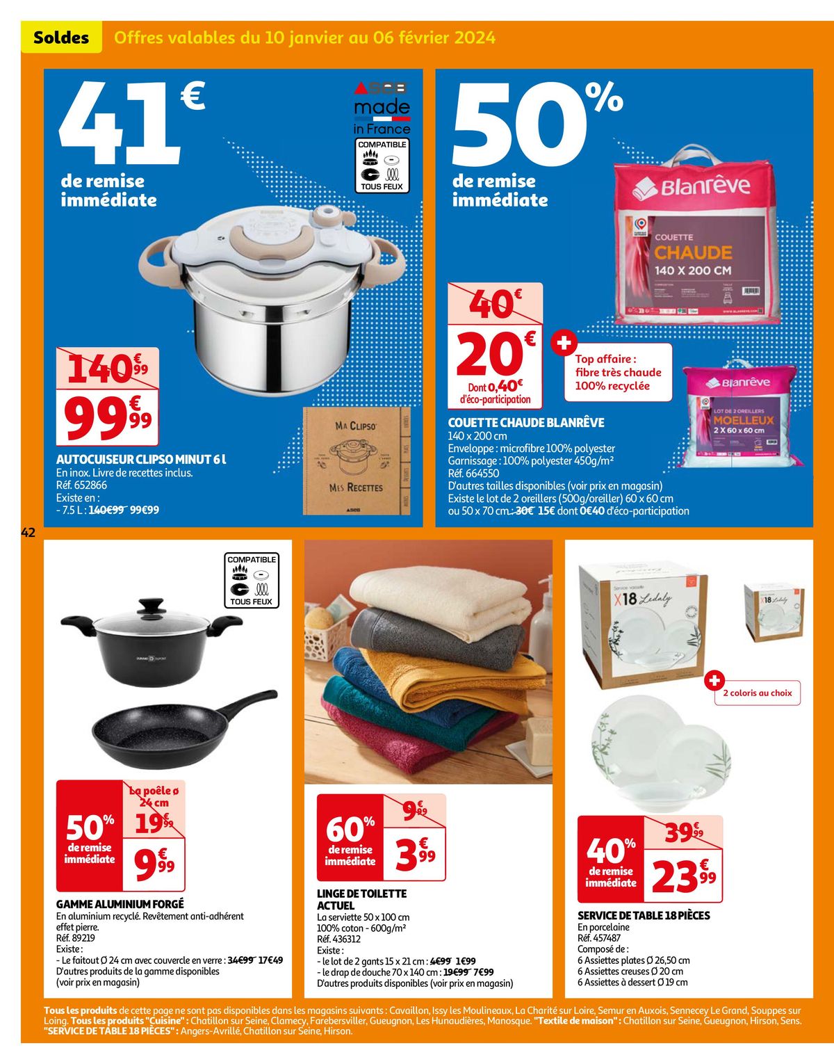 Catalogue Une semaine de promos à prix cassés !, page 00042