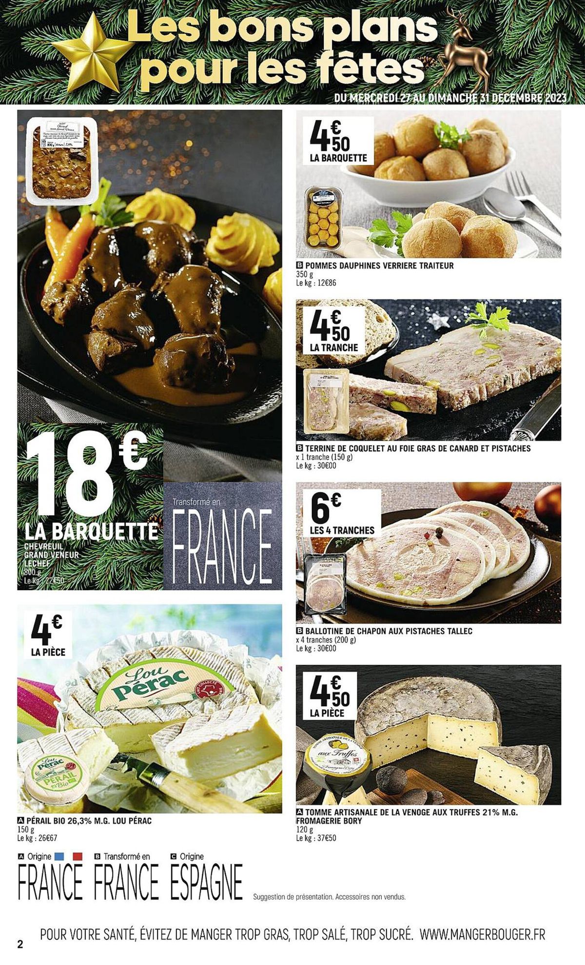 Catalogue Promos de Fêtes, page 00002