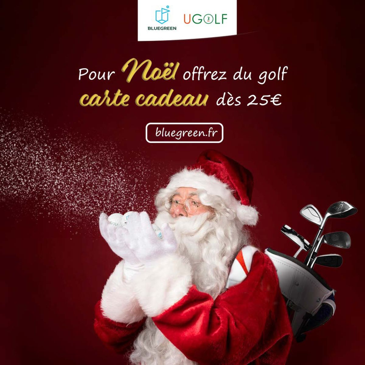 Catalogue Pour Noël offrez du golf carte cadeau dès 25€, page 00001