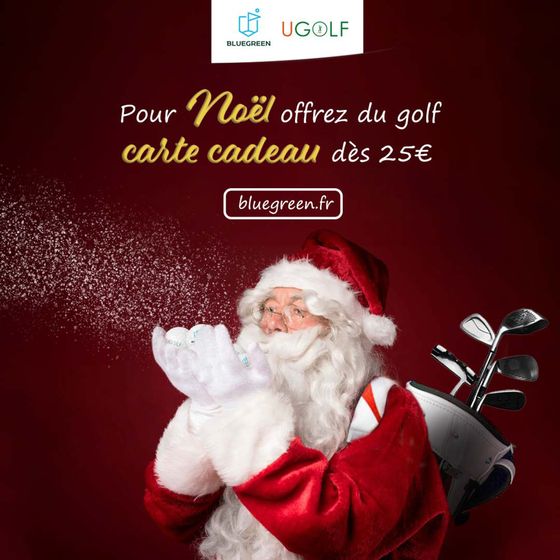 Pour Noël offrez du golf carte cadeau dès 25€