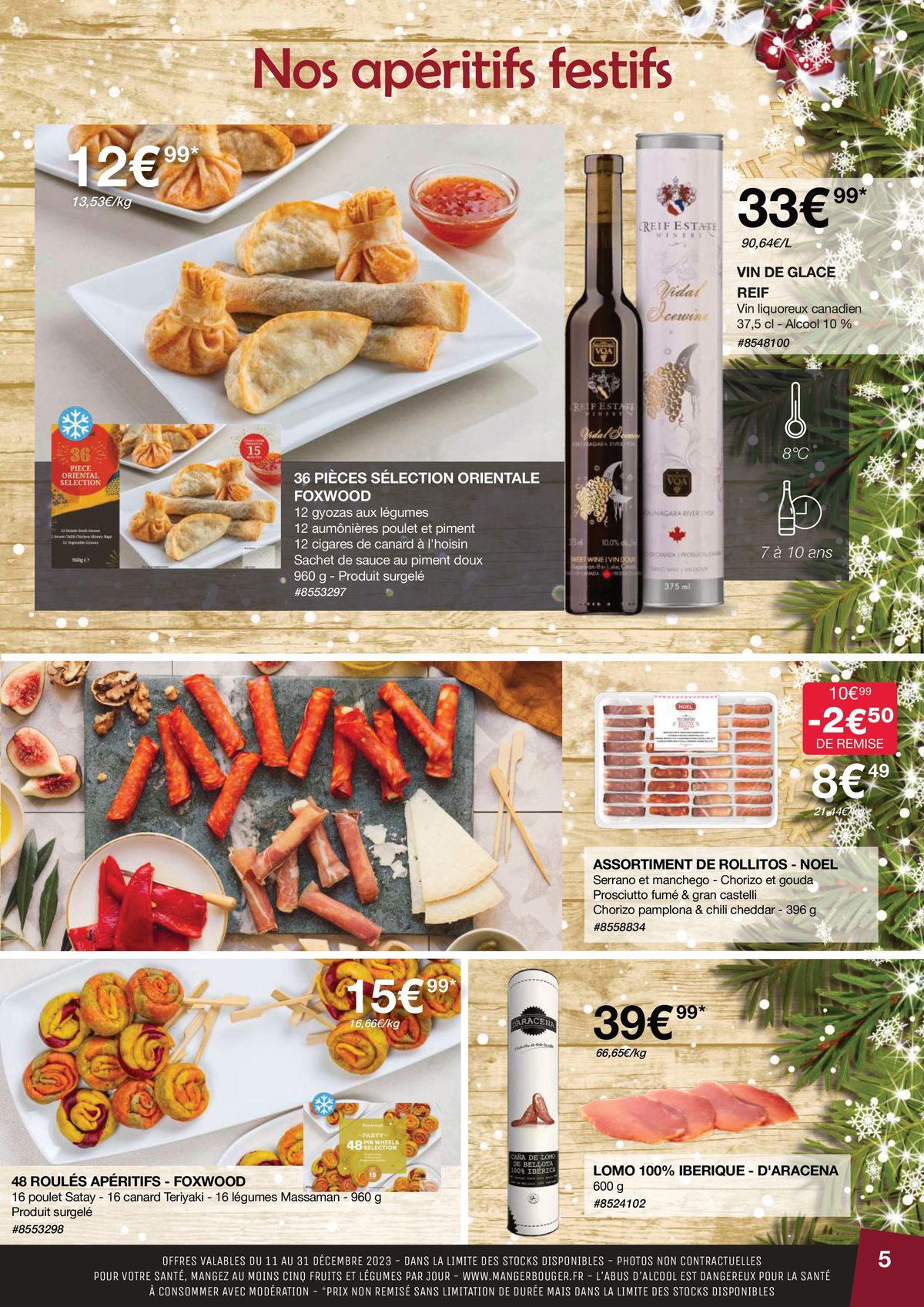 Catalogue Sélection noel, repas de fête, page 00005