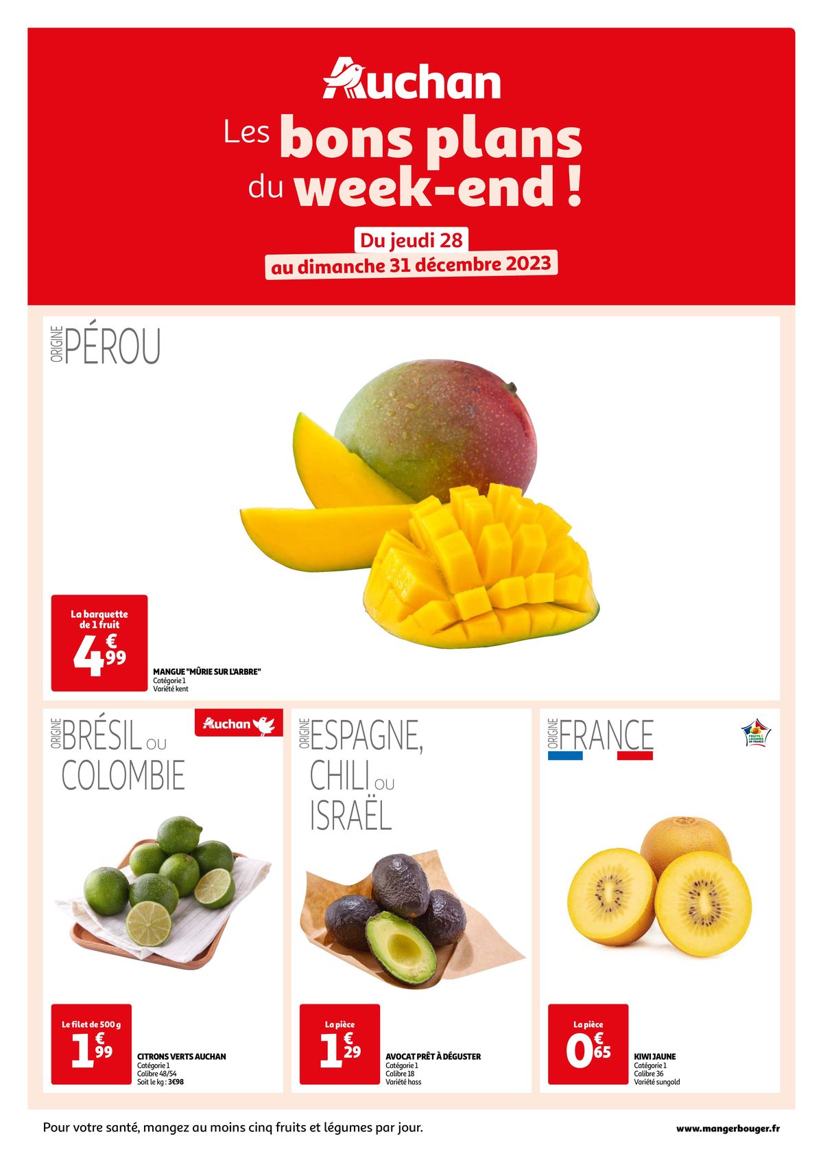 Catalogue Les bons plans du week-end dans votre hyper !, page 00001