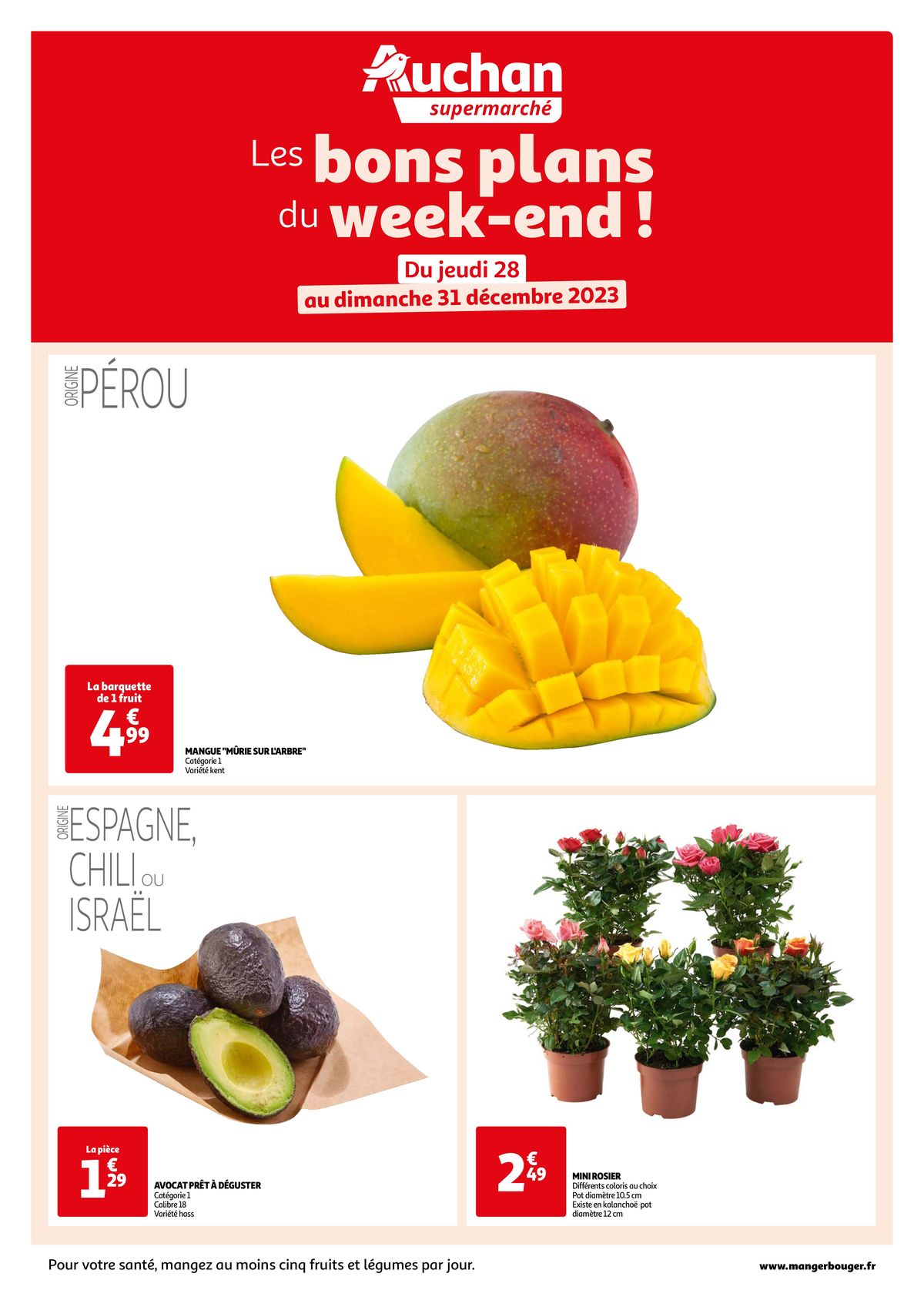 Catalogue Les bons plans du week-end dans votre super !, page 00001