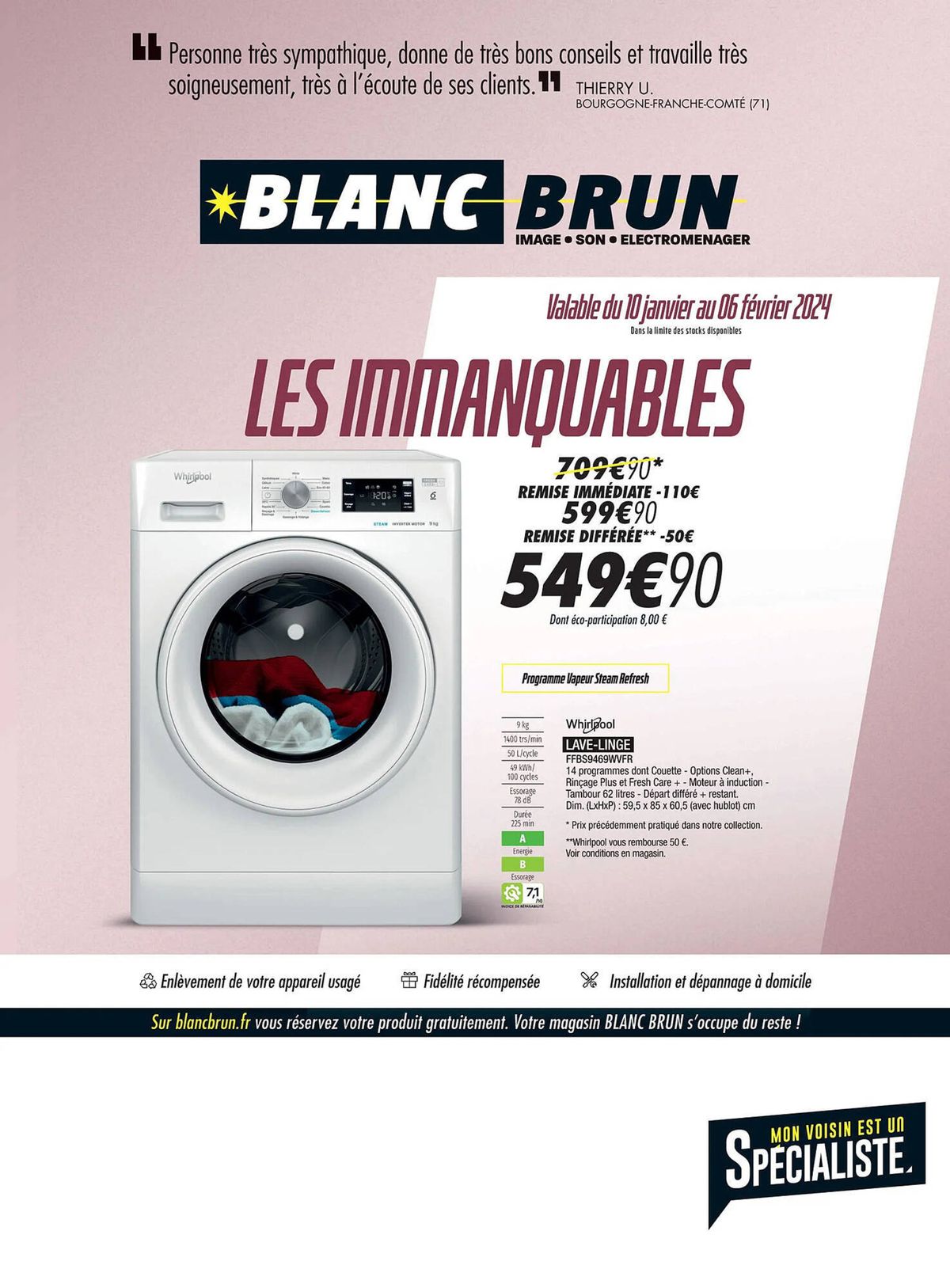 Catalogue Blanc Brun, page 00001
