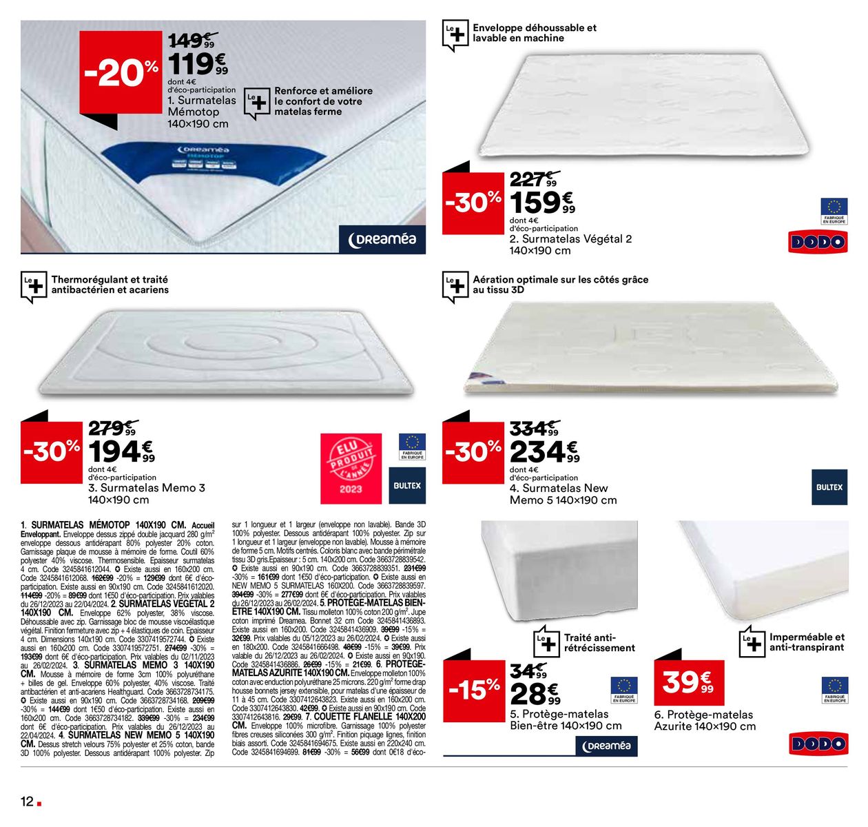Catalogue Promos spéciales Blanc, page 00012