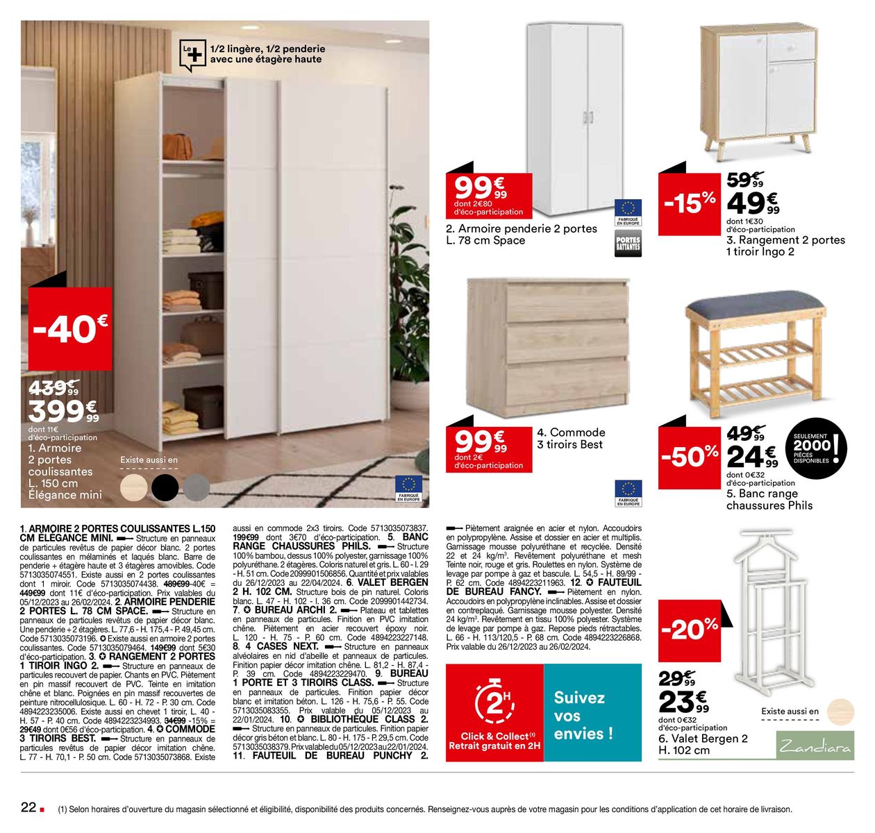 Catalogue Promos spéciales Blanc, page 00022