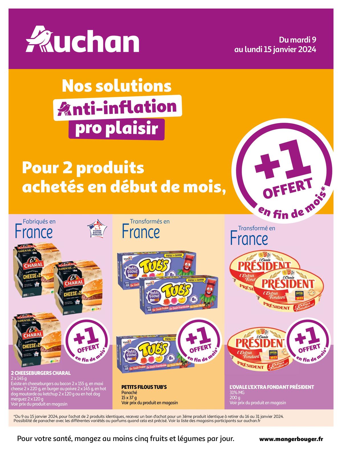 Catalogue Découvrez les produits offerts en fin de mois, page 00001