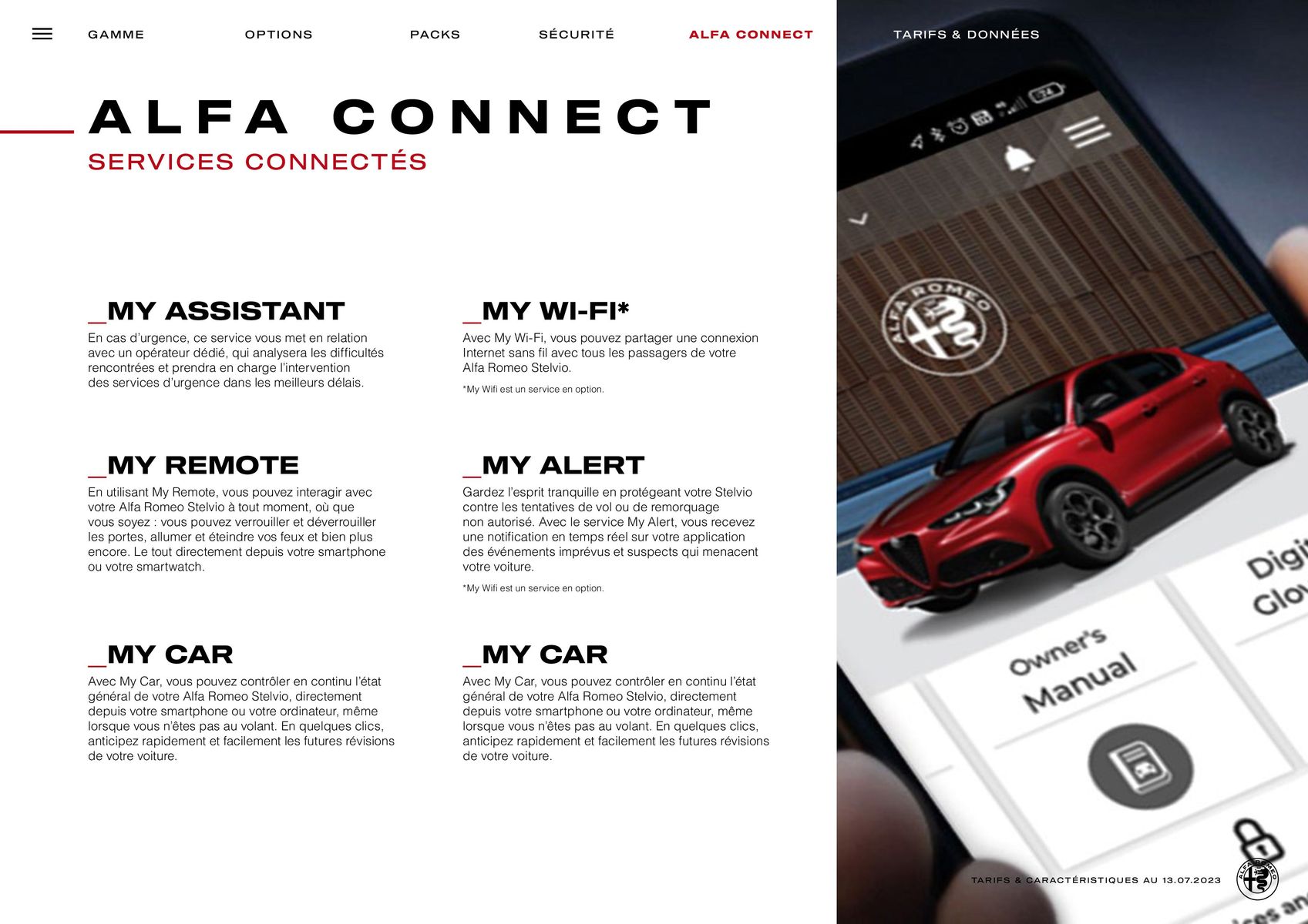 Catalogue Alfa Romeo STELVIO, page 00020