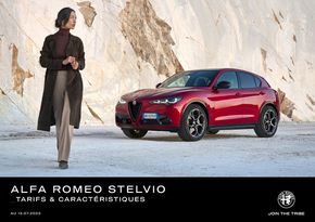 Promos de Auto et Moto à Amiens | Alfa Romeo STELVIO sur Alfa Romeo | 29/12/2023 - 28/12/2024