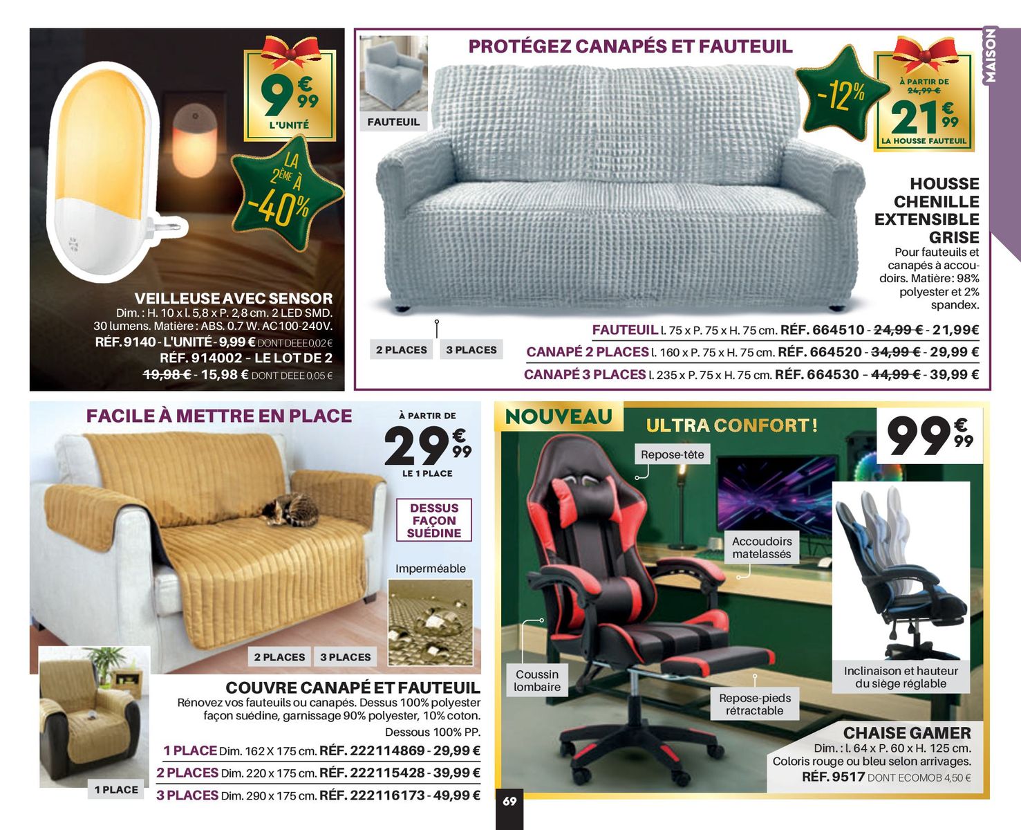 Catalogue SPÉCIAL DÉCORATION ET CADEAUX DE NOËL !, page 00069