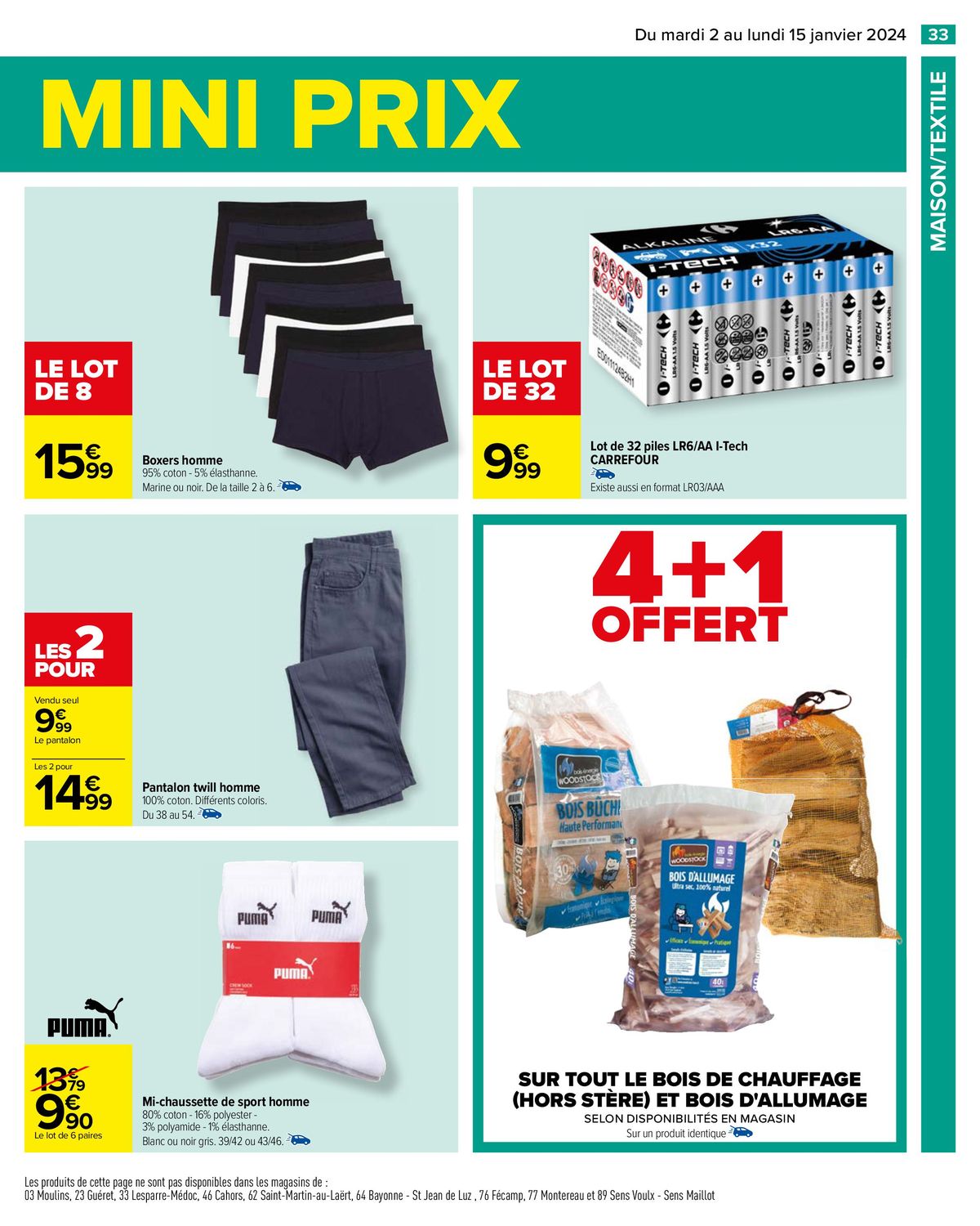 Catalogue MAXI FORMAT MINI PRIX, page 00033