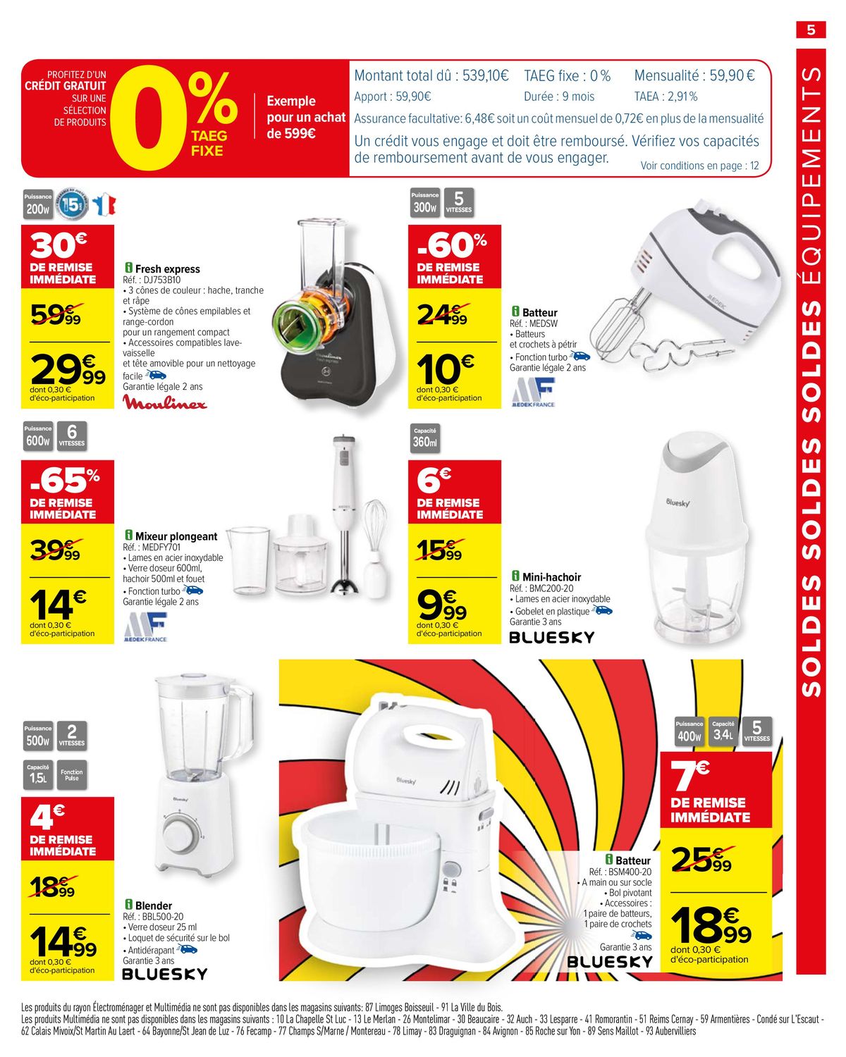 Catalogue SOLDES JUSQU'A -70% et Découvrez nos immanquables, page 00007