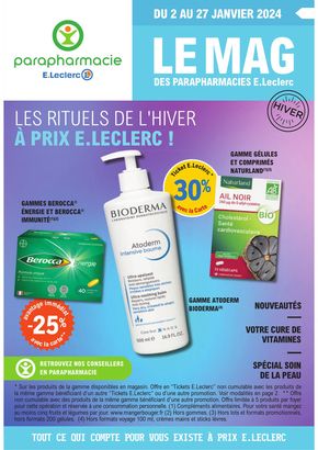 Prospectus leclerc st just en chaussee hot sale