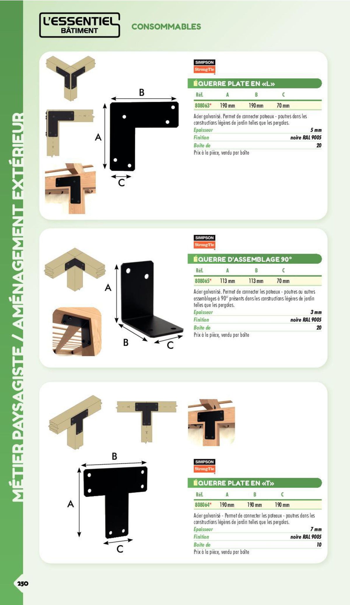 Catalogue Essentiel Batiment 2024, page 00169