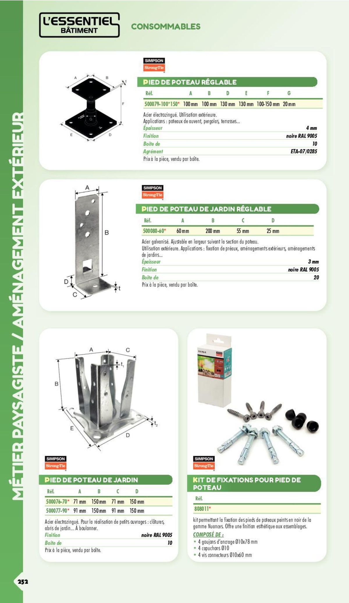 Catalogue Essentiel Batiment 2024, page 00171