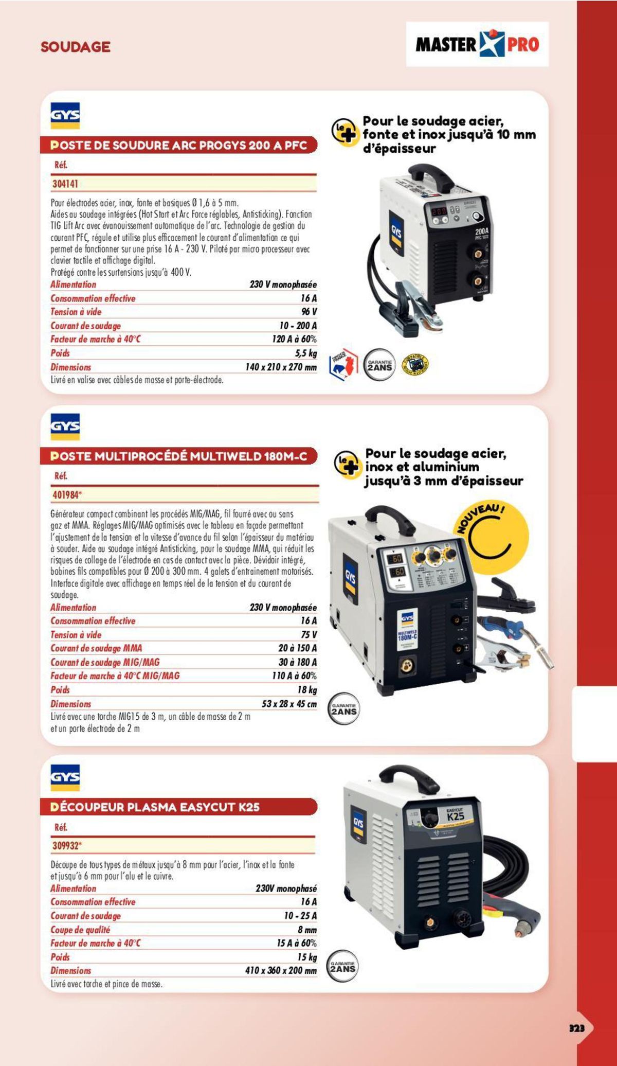 Catalogue Essentiel Batiment 2024, page 00250