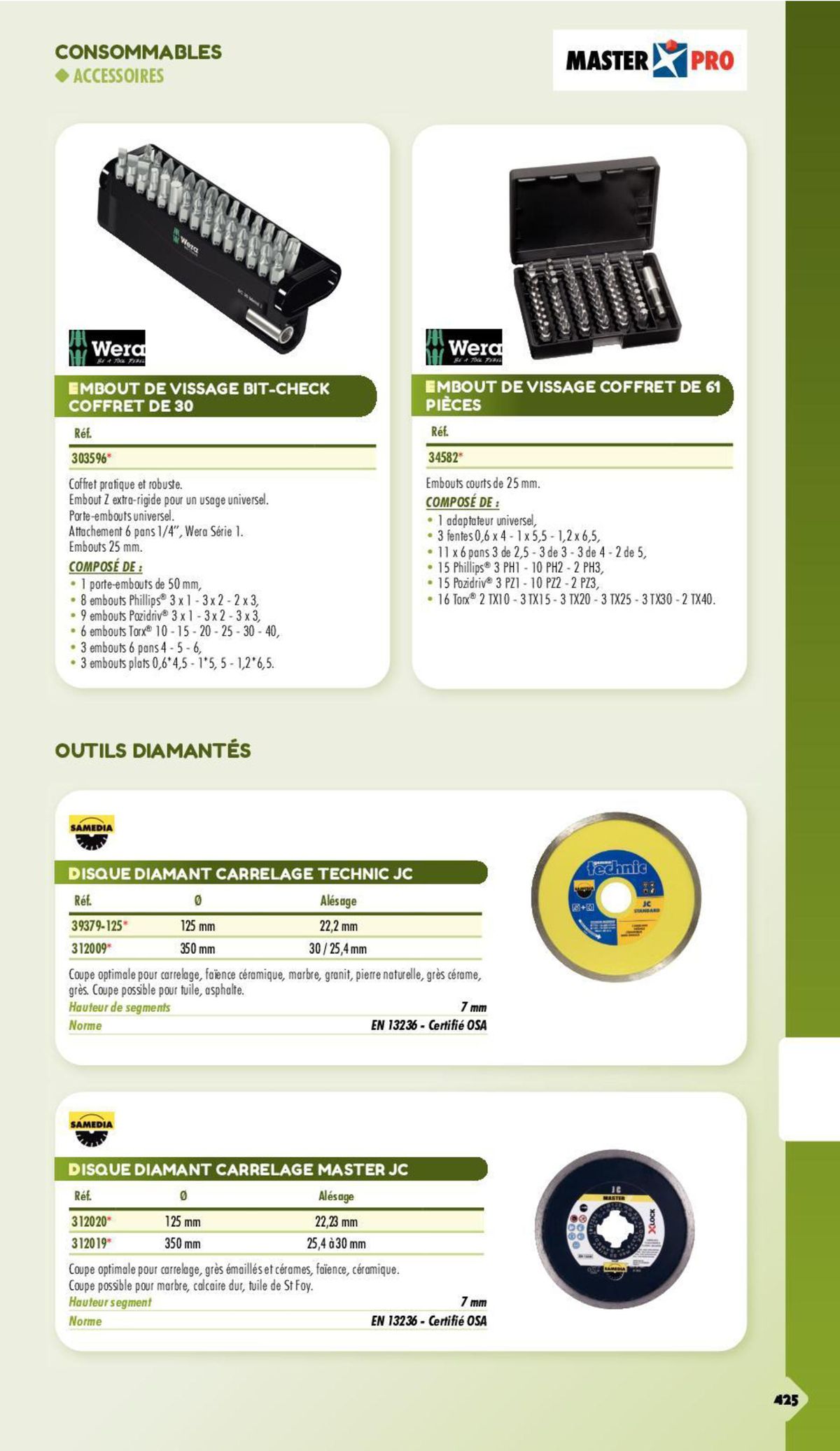 Catalogue Essentiel Batiment 2024, page 00363