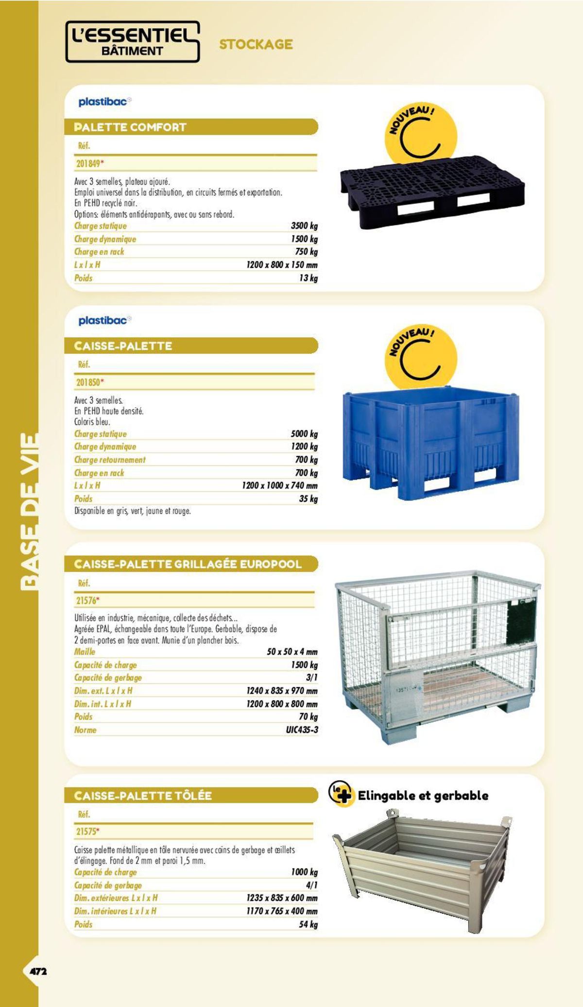 Catalogue Essentiel Batiment 2024, page 00415