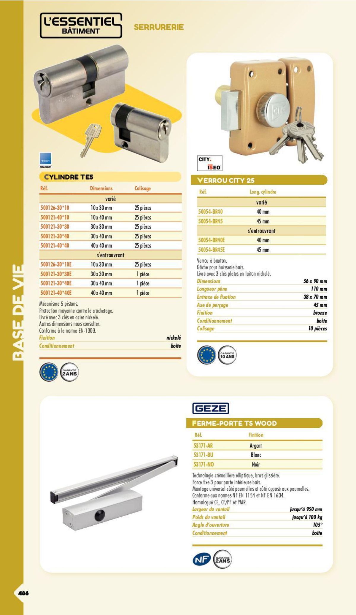 Catalogue Essentiel Batiment 2024, page 00430