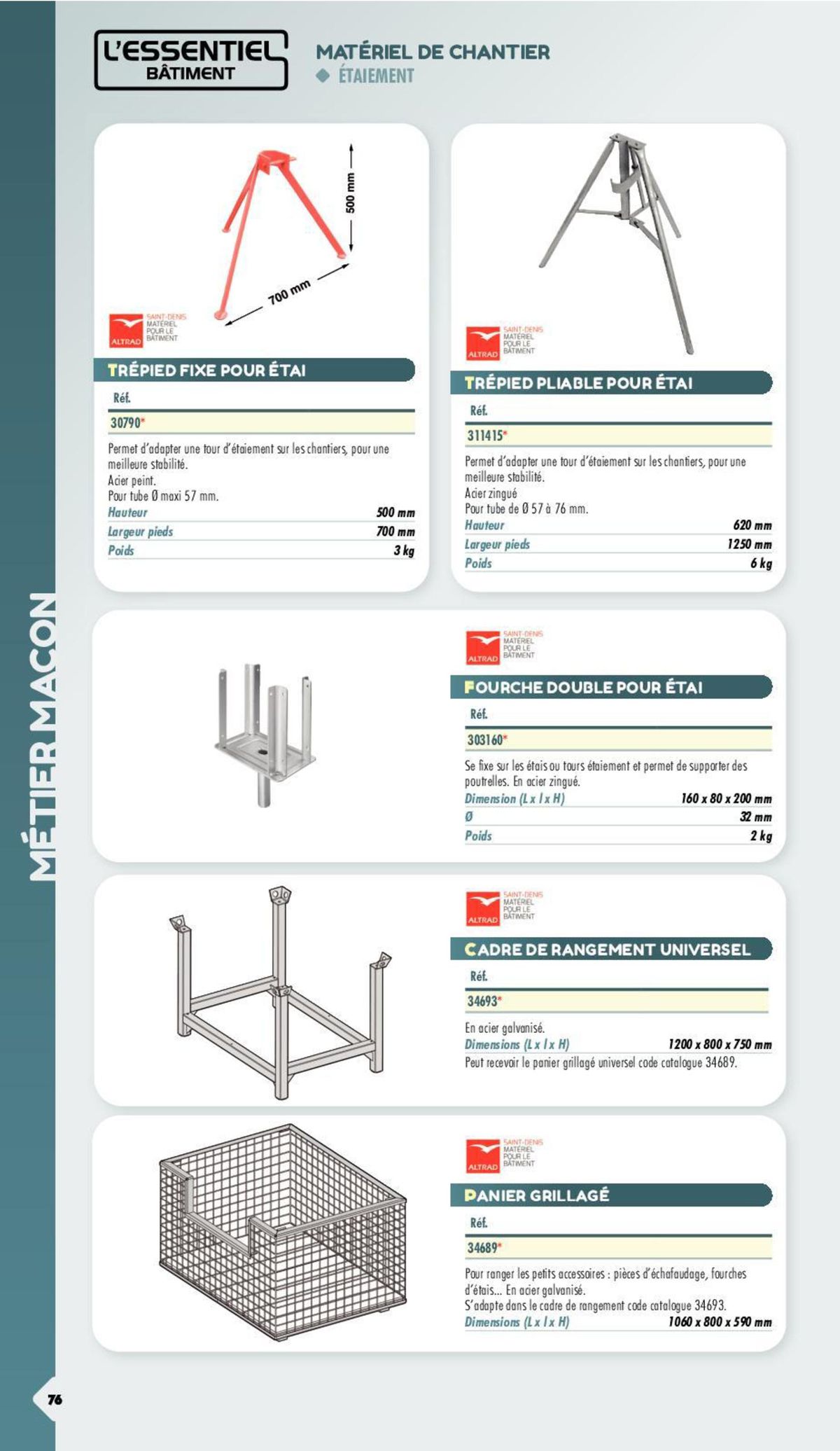 Catalogue Essentiel Batiment 2024, page 00579