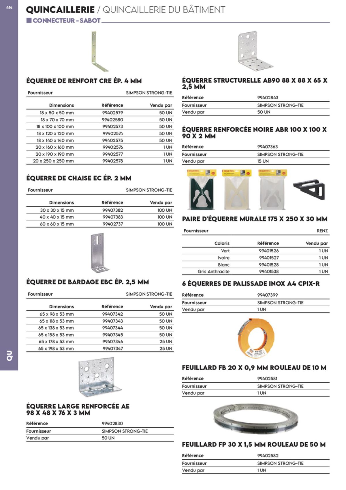 Catalogue Catalogue Tout faire matériaux, page 00349