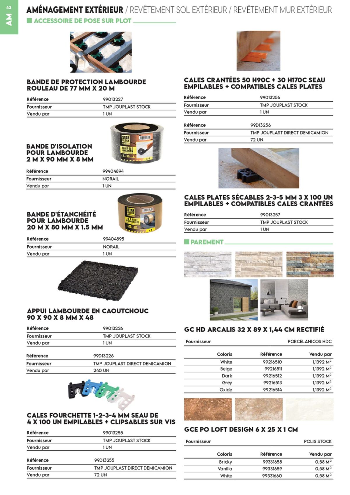 Catalogue Catalogue Tout faire matériaux, page 00356