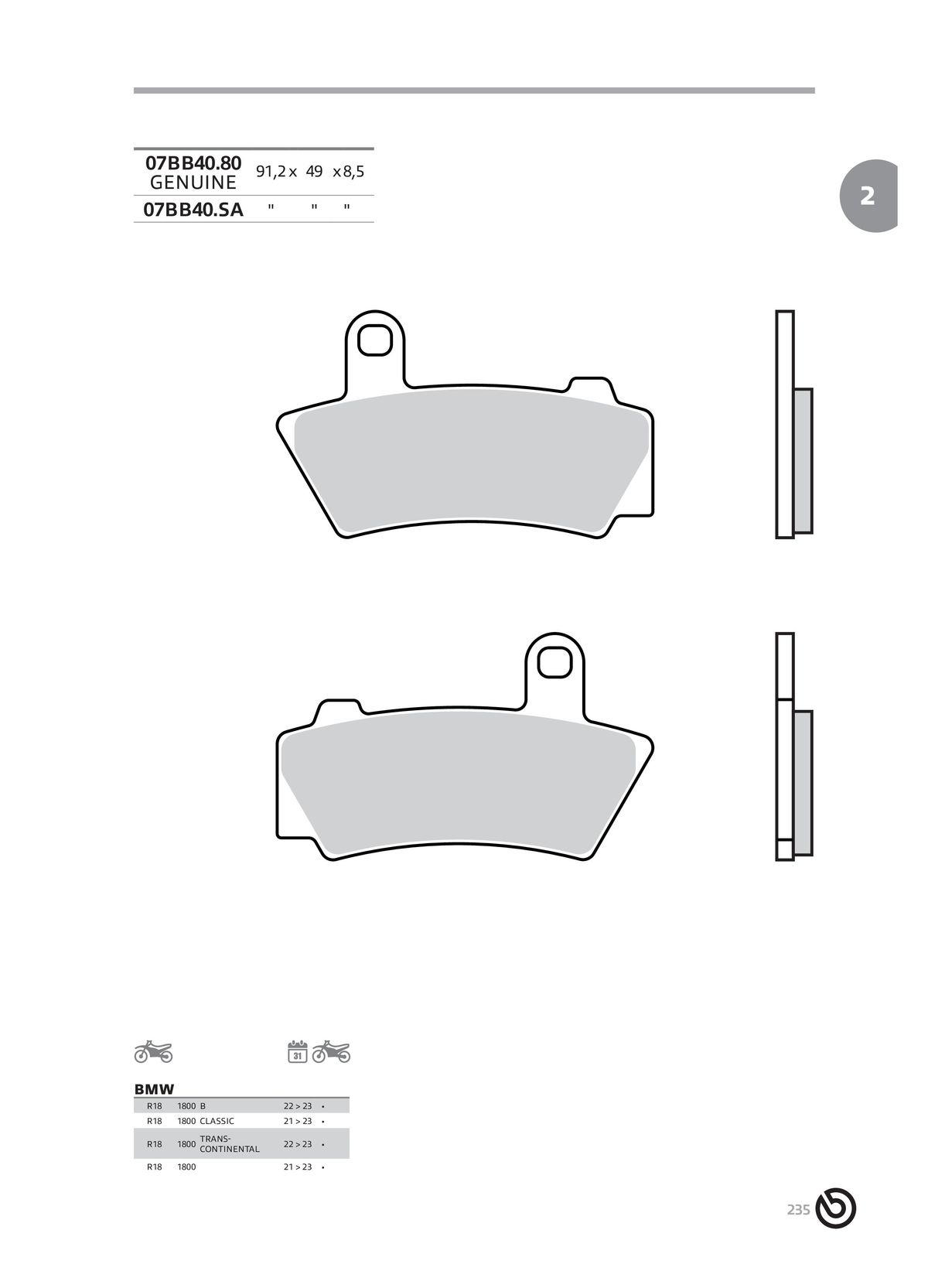 Catalogue BREMBO 2024 , page 00237